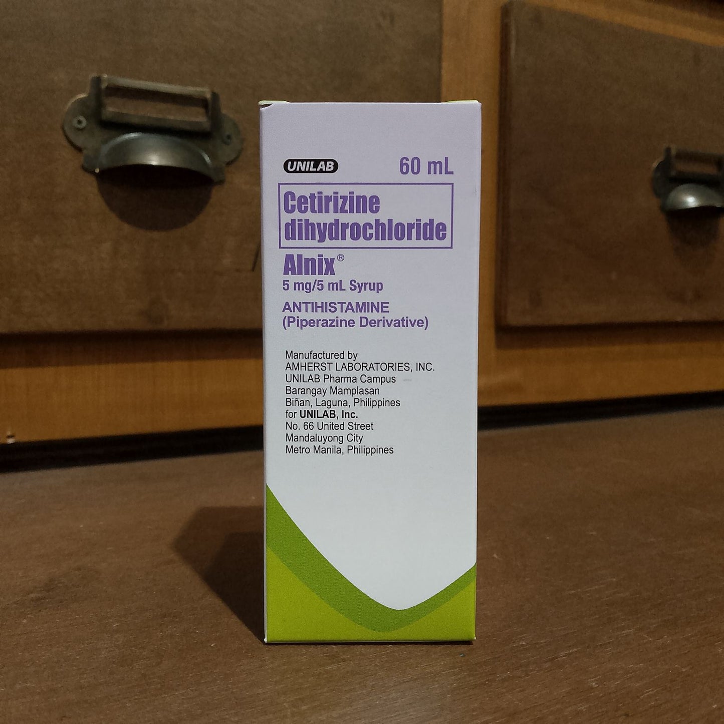 Cetirizine (Alnix) 5mg/5mL Syrup 60mL