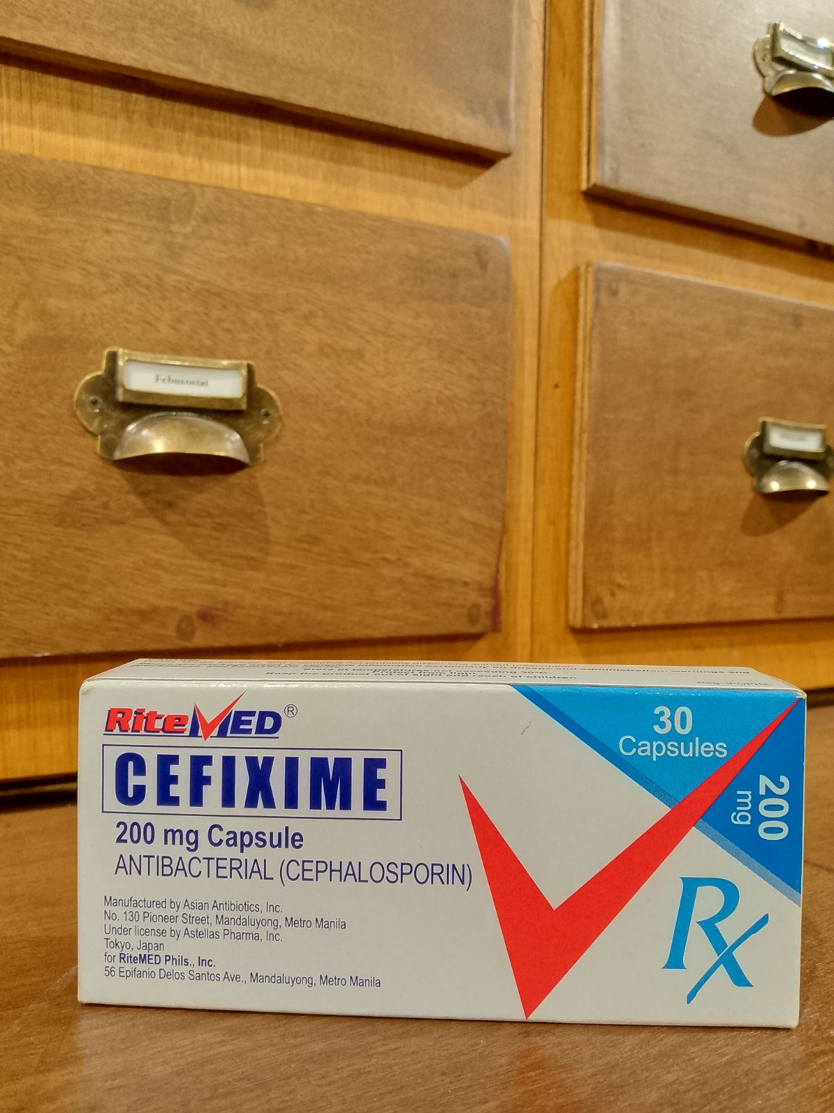 Cefixime (Ritemed) 200mg, Capsule