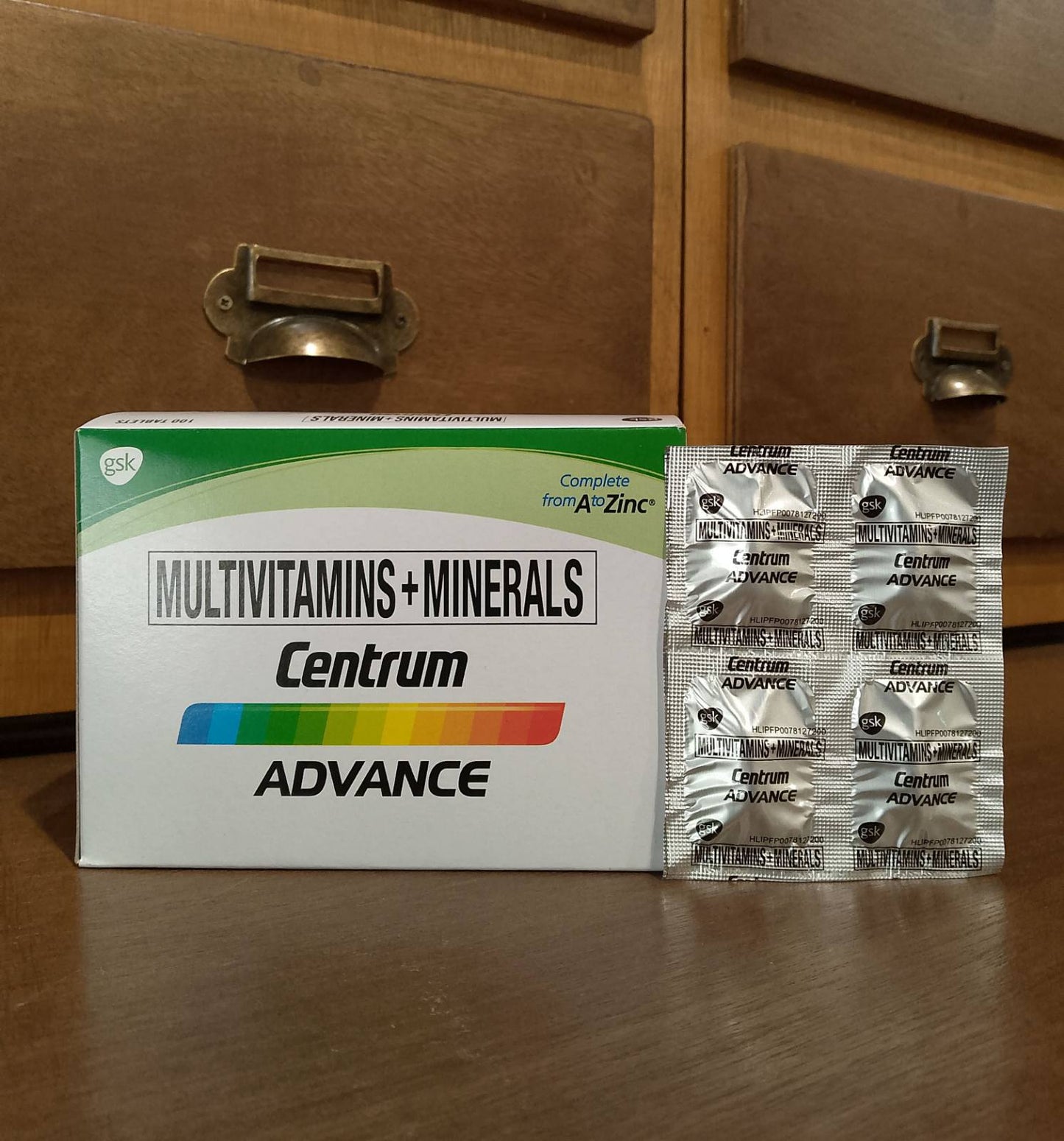 Multivitamins + Minerals (Centrum Advance) 1s Tablet
