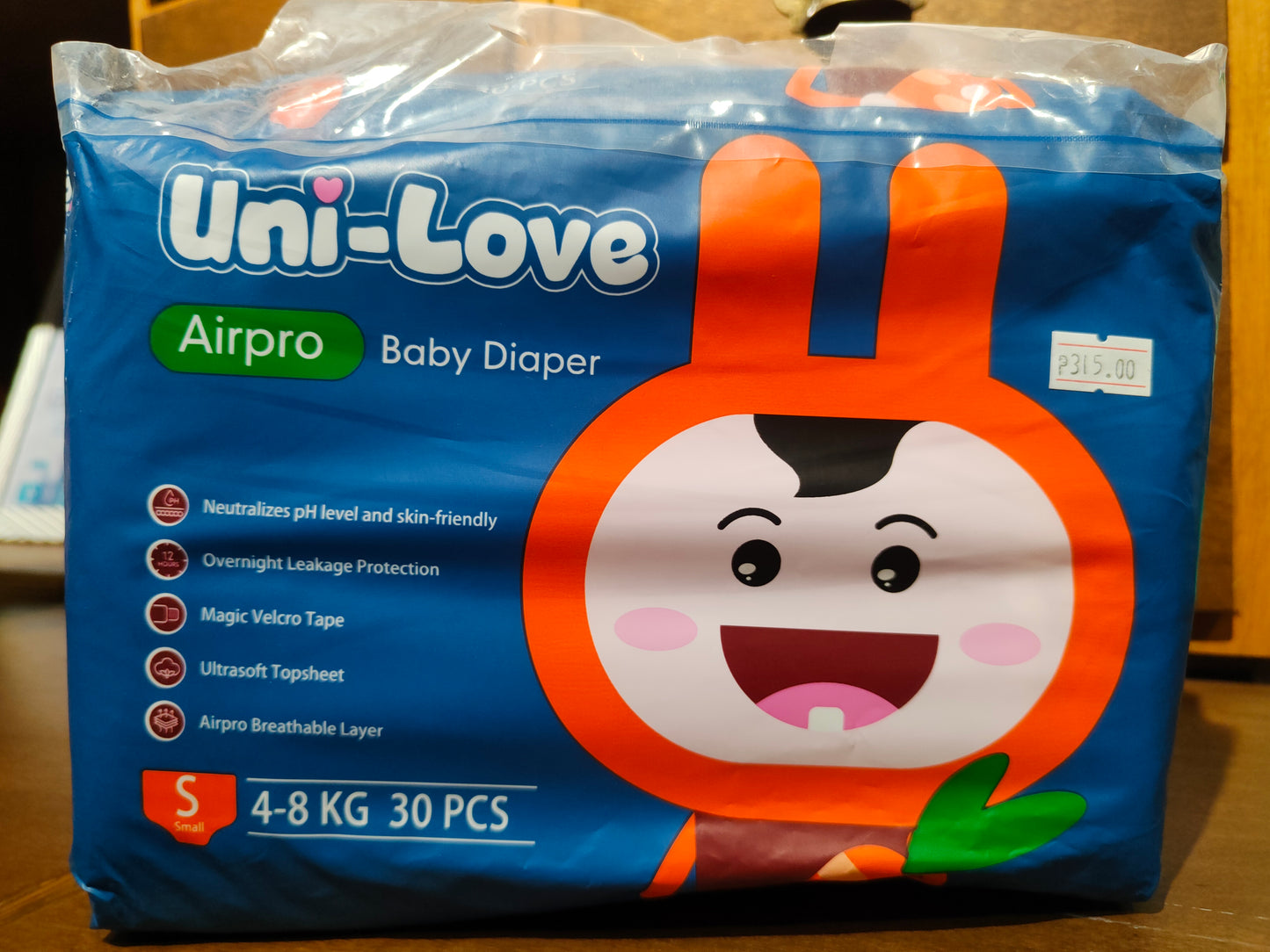 Airpro Baby Diaper 30's Small