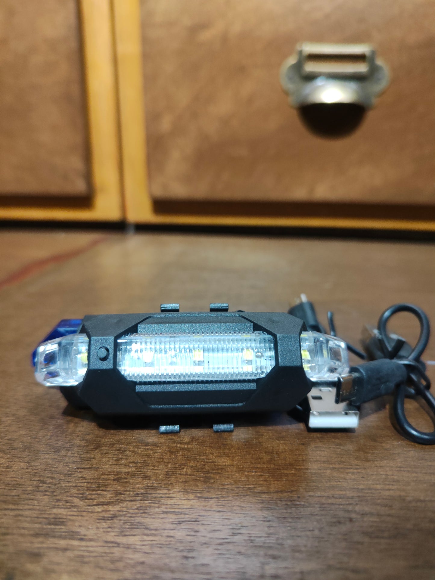 Waterproofed USB Bicycle Tail Light