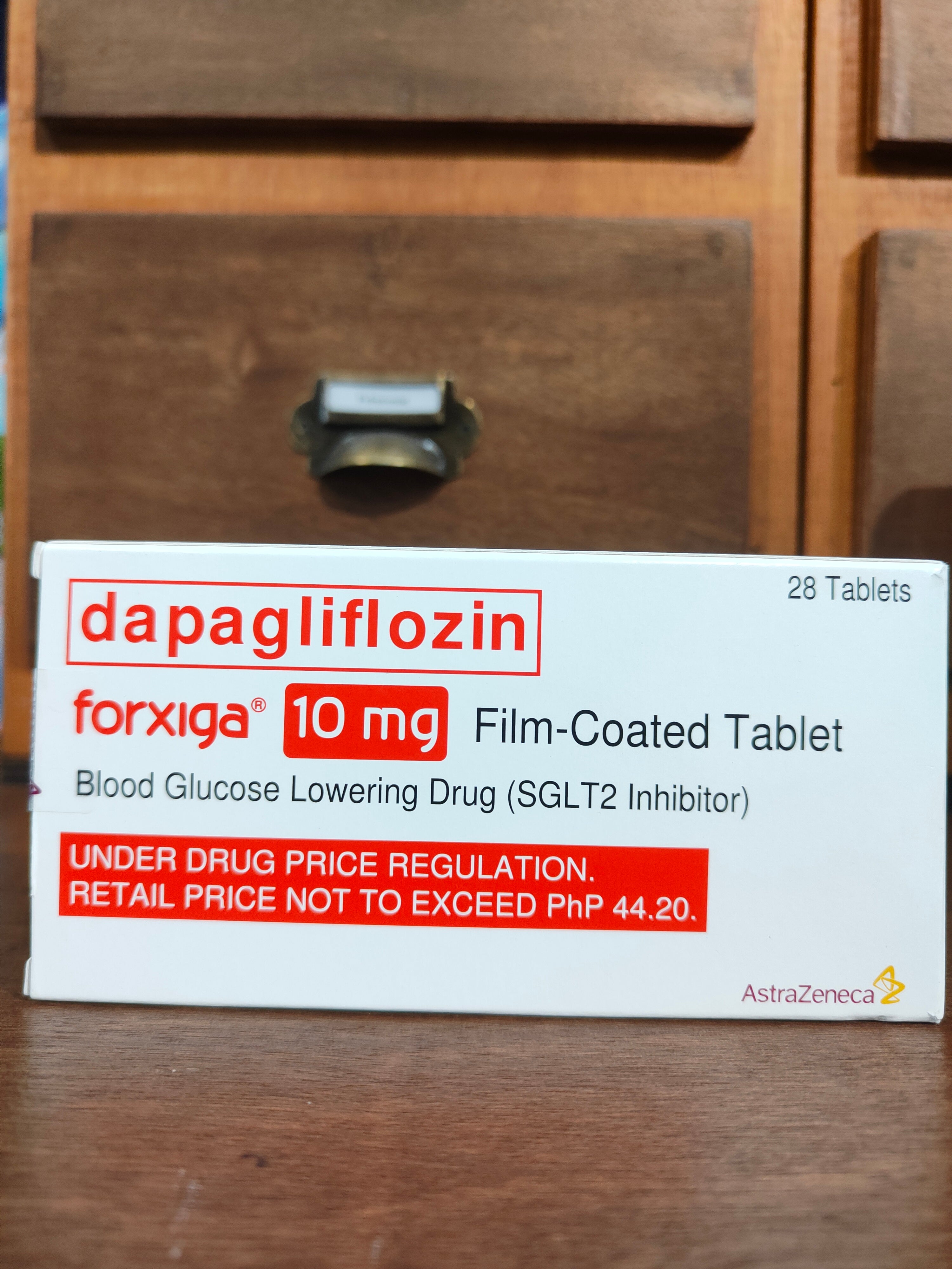 Dapagliflozin Forxiga 10mg Film Coated Tablet Meds For All