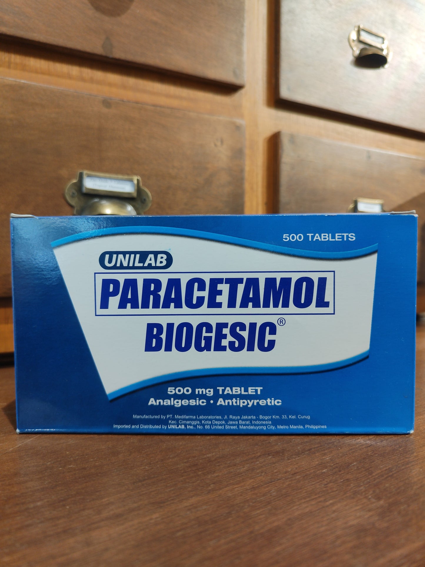 Paracetamol (BIOGESIC) 500mg Tablet