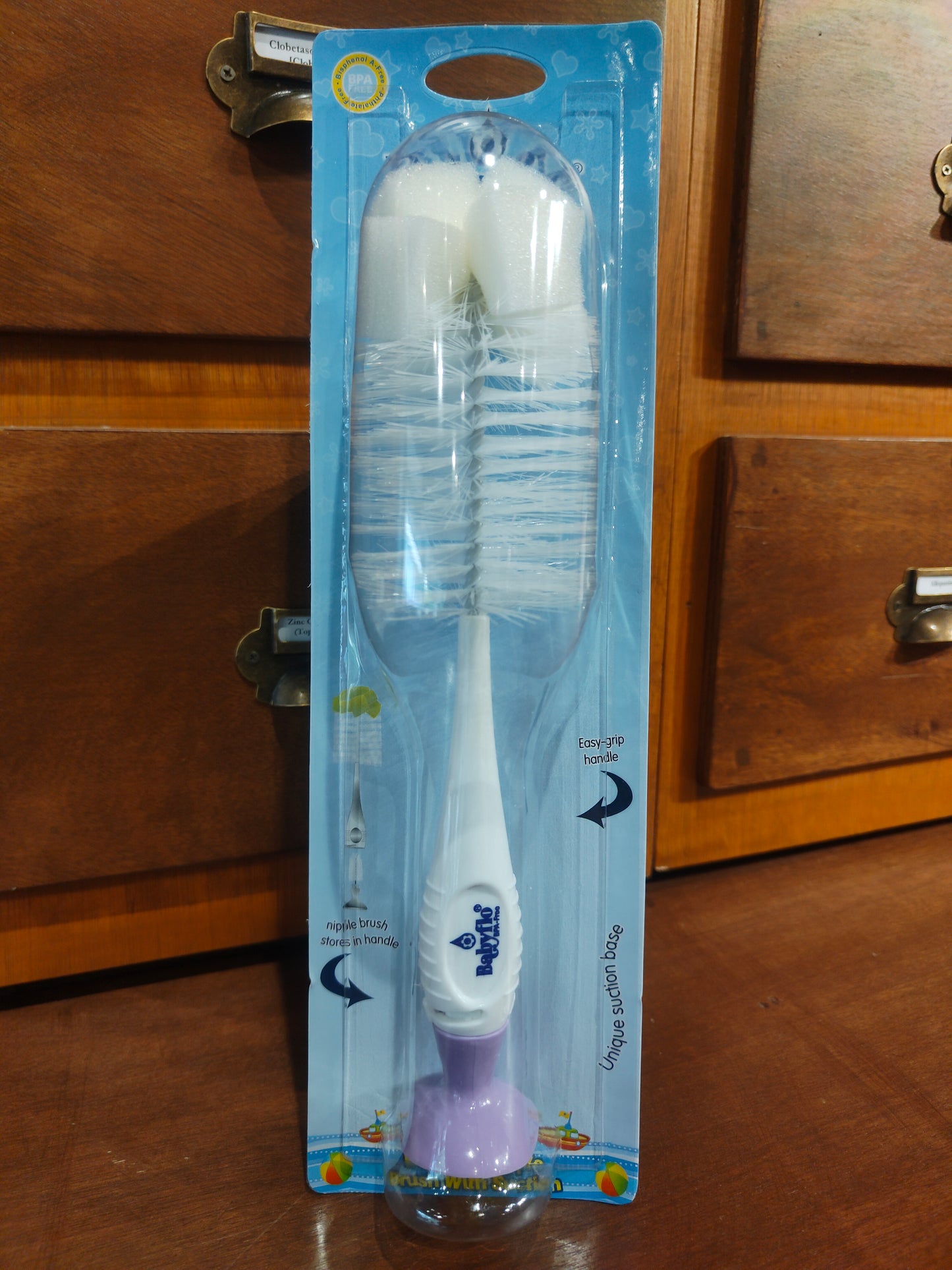 BabyFlo bottle and Nipple Brush
