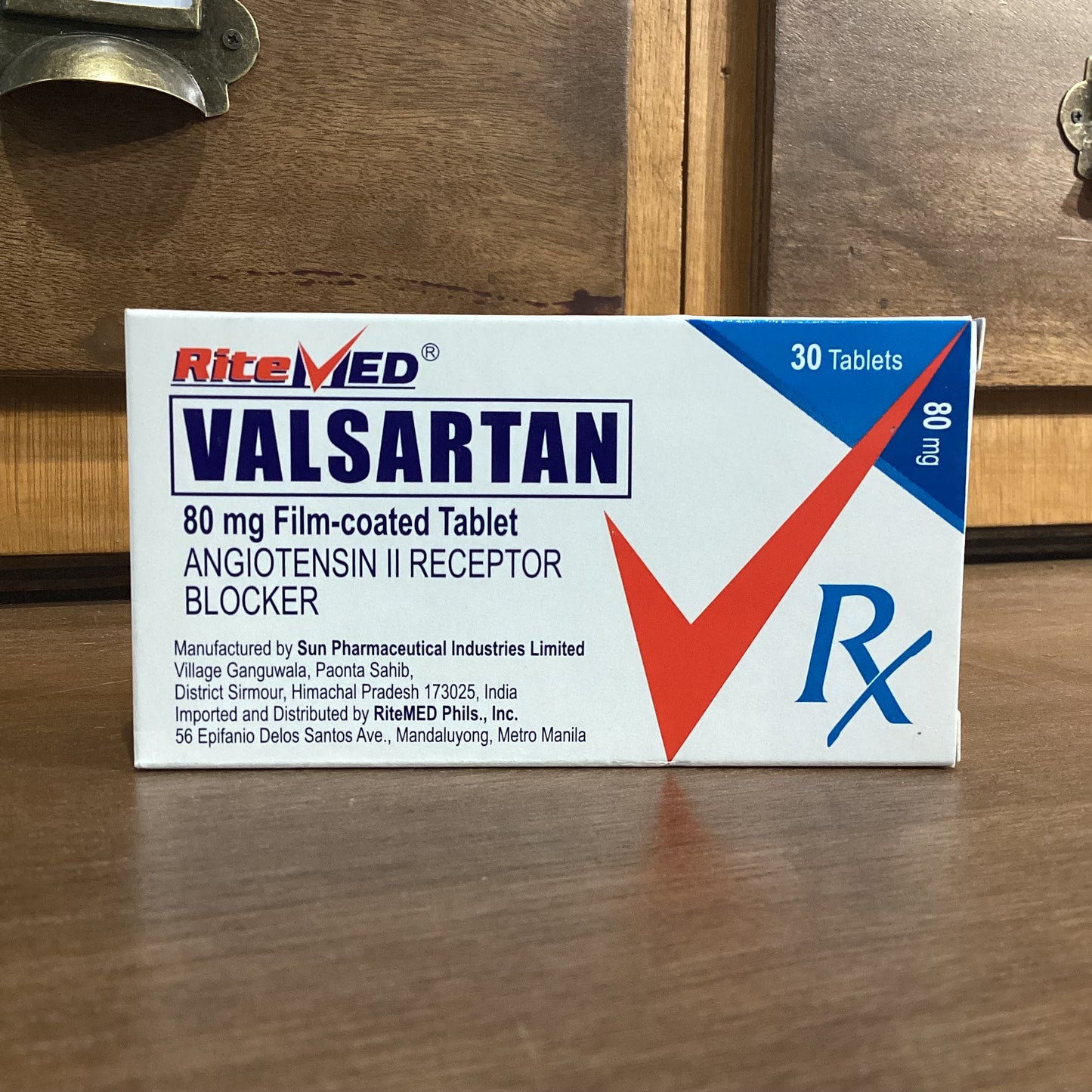 Valsartan (RiteMed Valsartan) 80mg Film-Coated Tablet