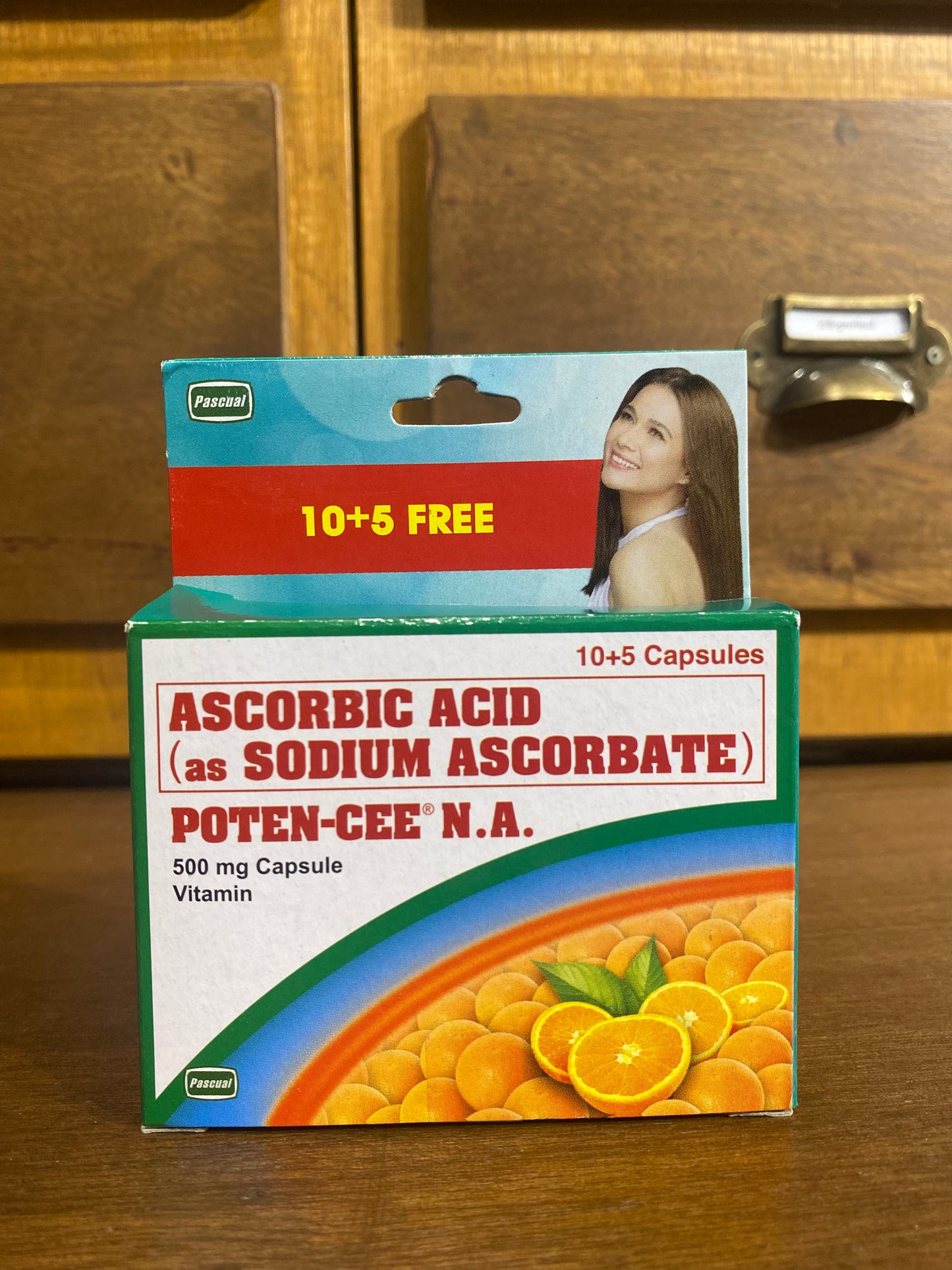 Ascorbic Acid (as Sodium Ascorbate) (POTEN-CEE N.A.) 500mg Capsule 10+5 PROMO PACK
