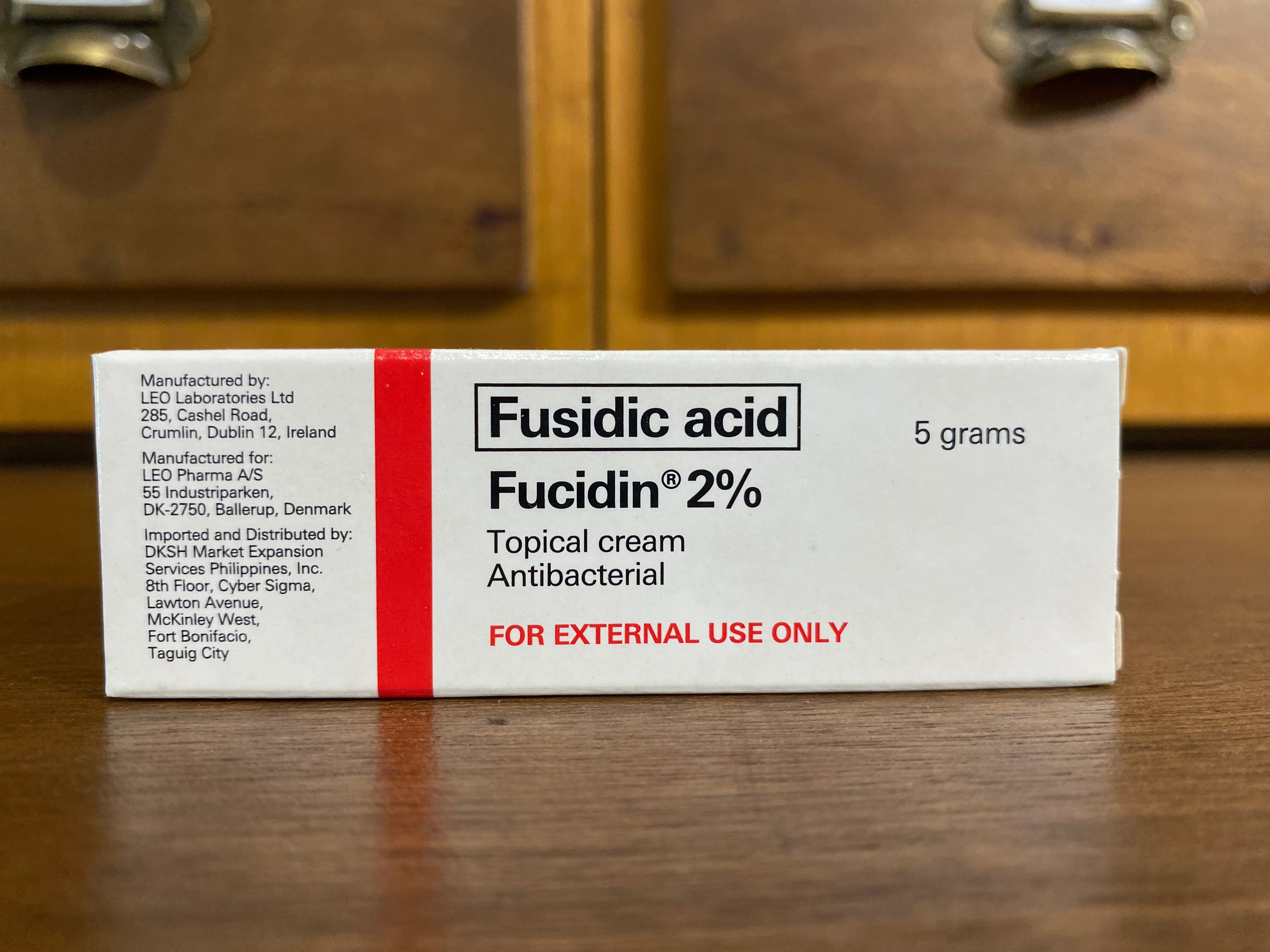 Fusidic Acid Fucidin 2 5g Cream Meds For All