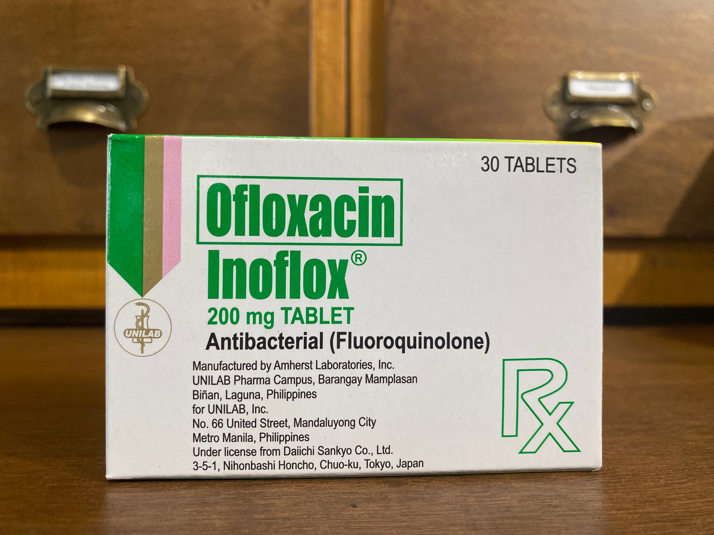 Ofloxacin (INOFLOX) 200mg Tablet