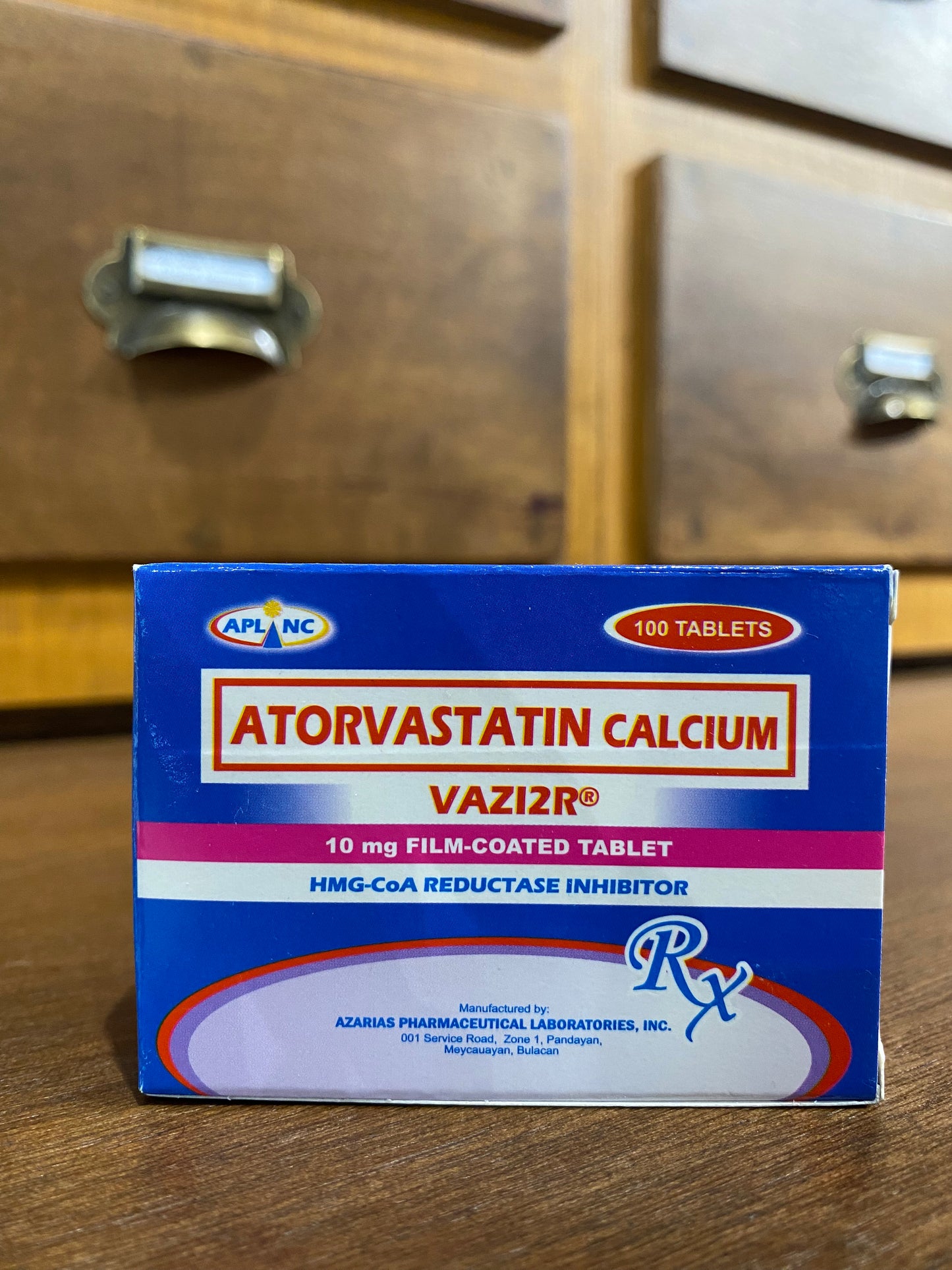 Atorvastatin (VAZI2R) 10mg FC Tablet