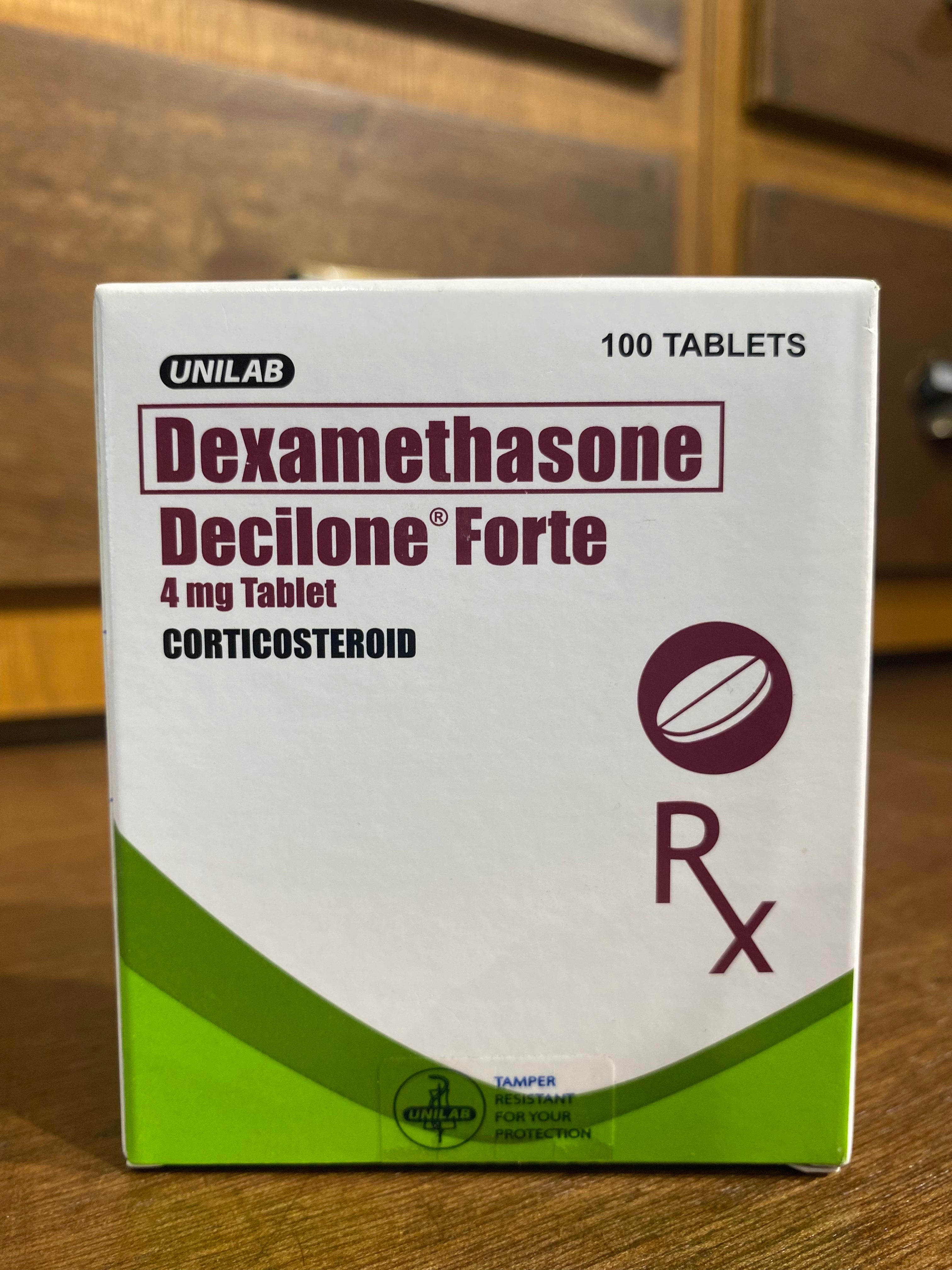 Dexamethasone Decilone Forte 4mg Tablet Meds For All