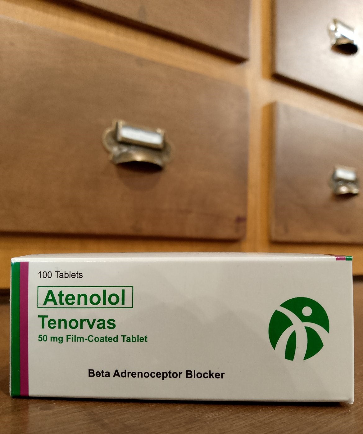 Atenolol (Tenorvas) 50mg Film-Coated Tablet