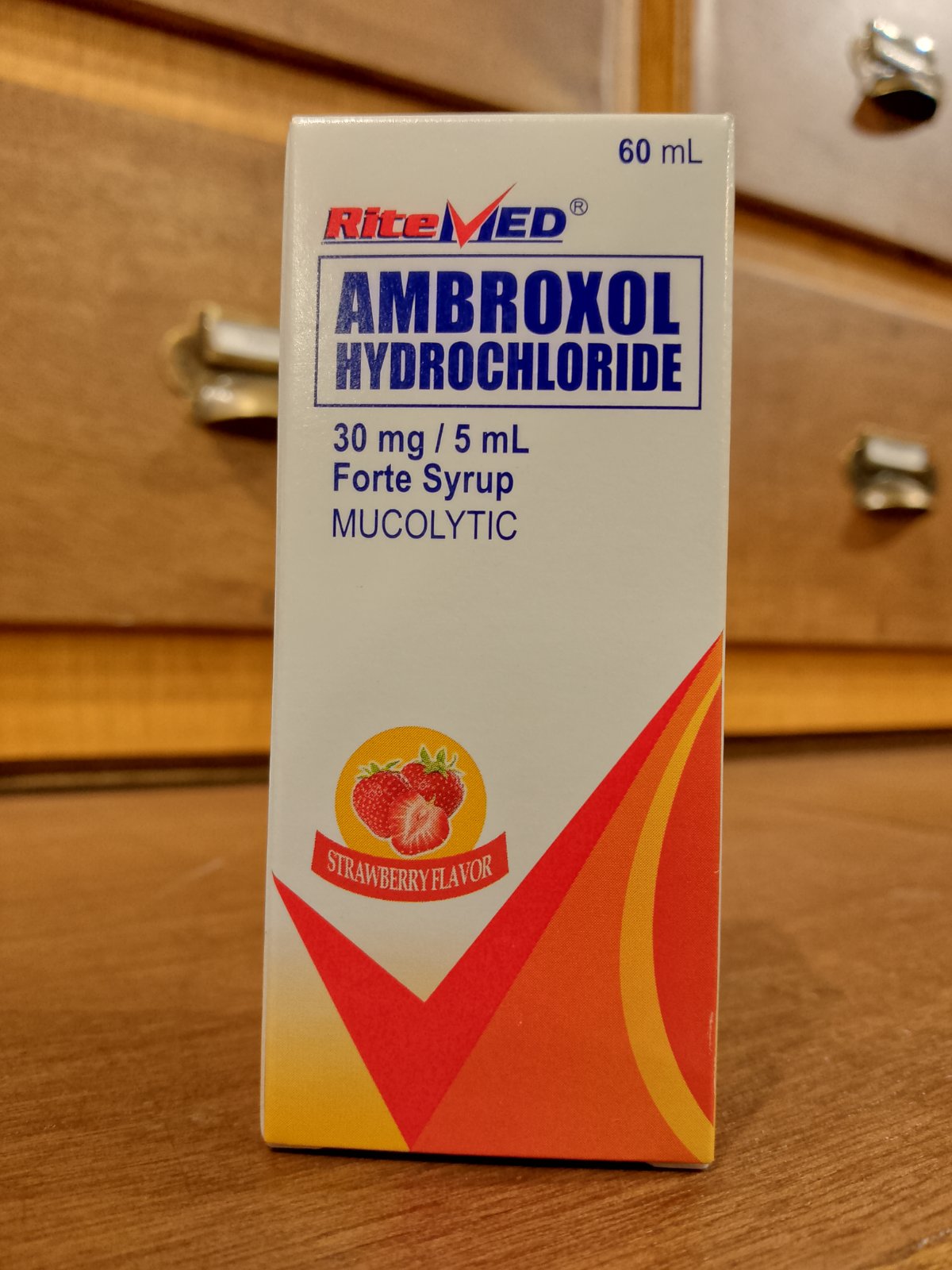 Ambroxol (Ritemed) 30mg/ 5mL, Forte Syrup, 60 mL