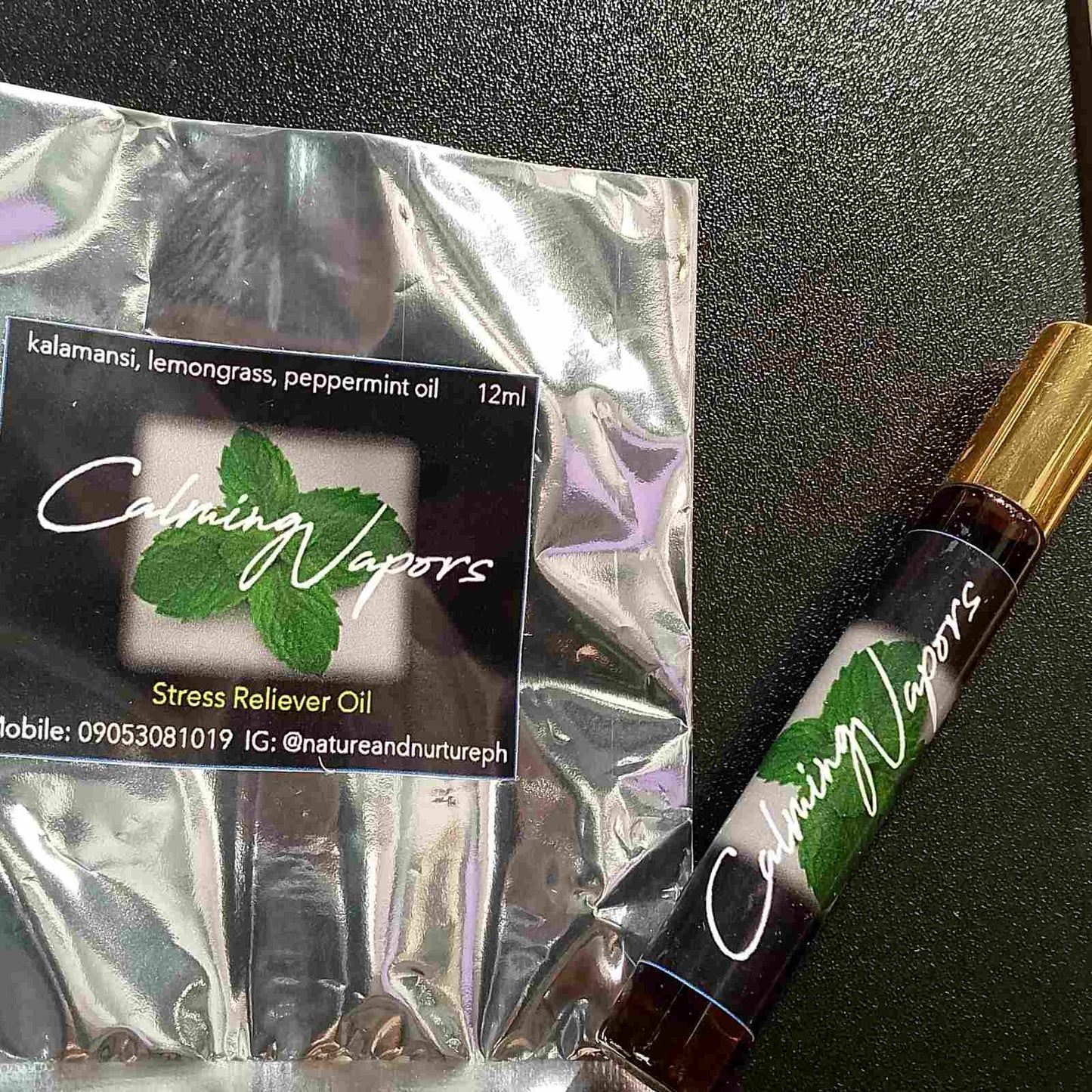 Nature and Nurture PH I Calming Vapors Stress Reliever Oil