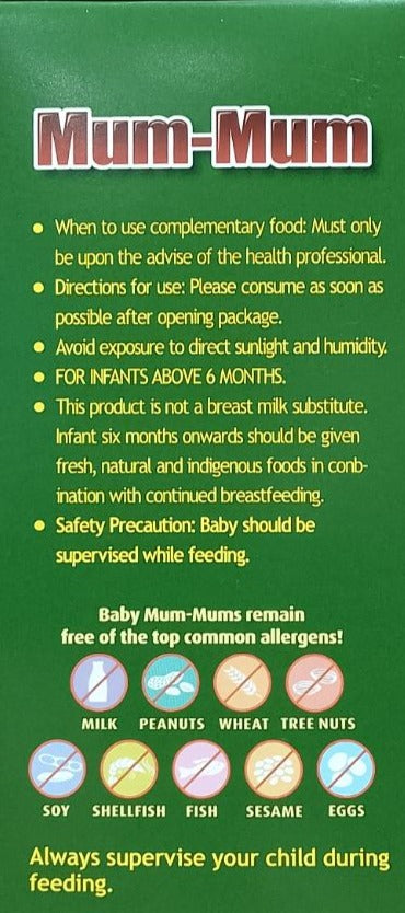 Mum-Mum Rice Biscuits for Infants (Vegetable Rice Rusk)