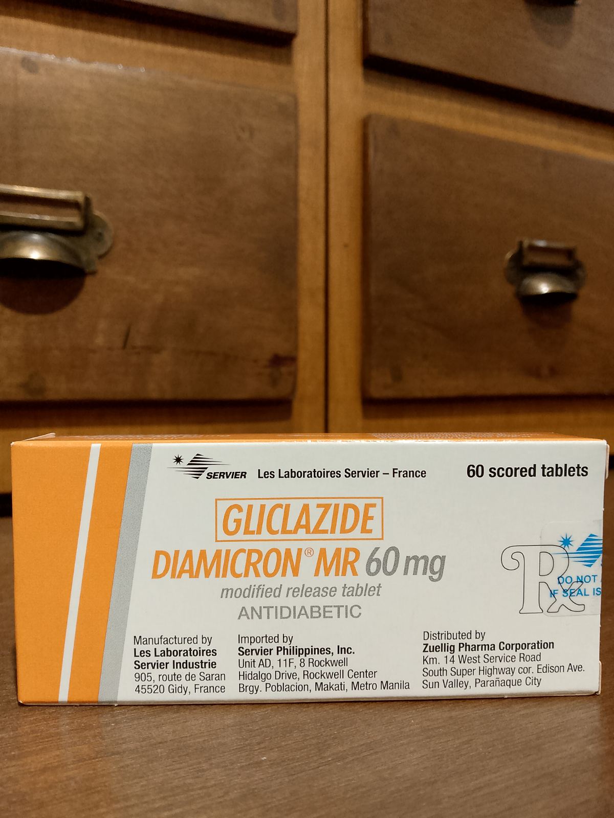 Gliclazide (Diamicron MR) 60mg Modified release Tablet