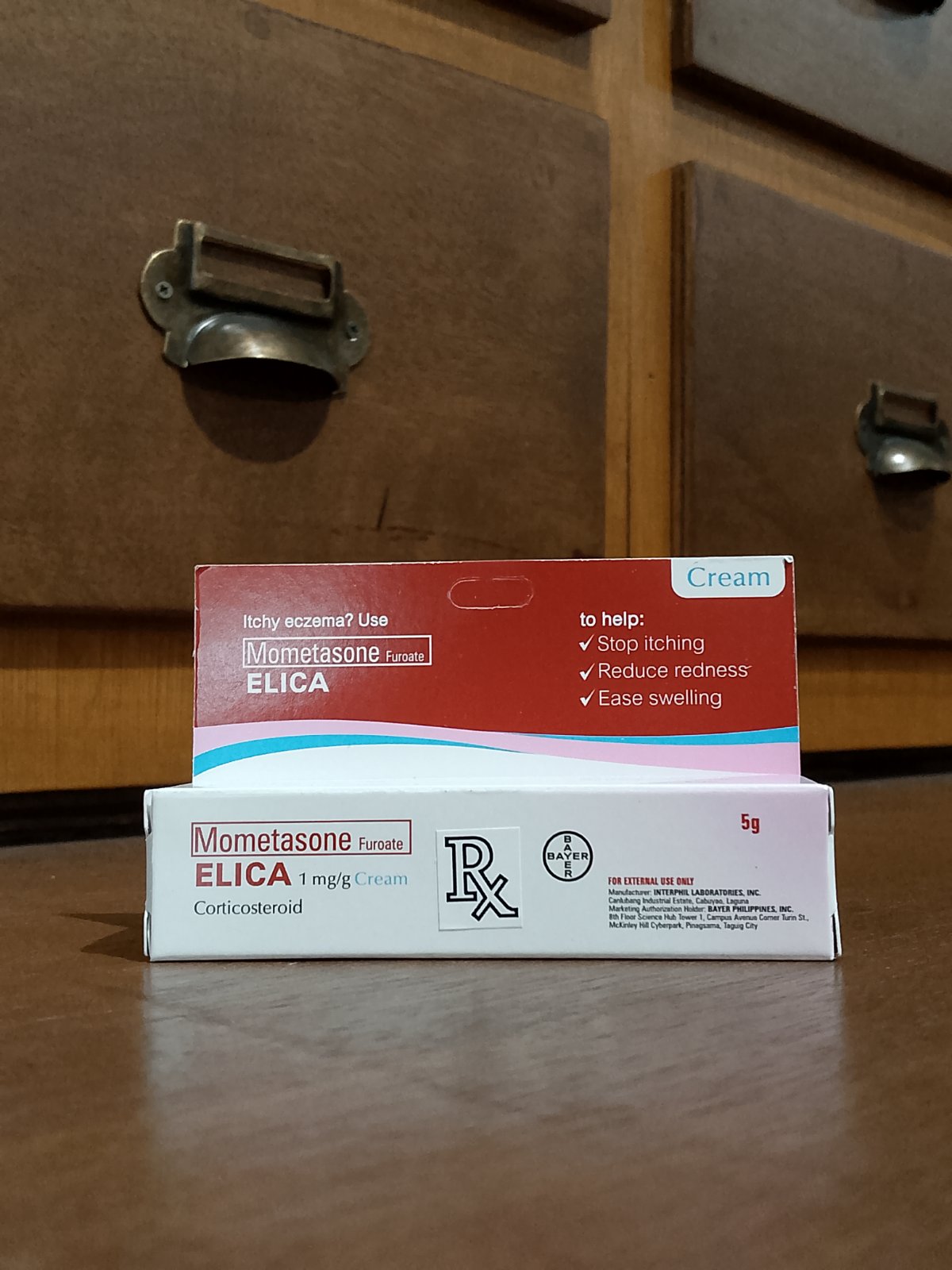 Mometasone Furoate (ELICA) 1m/g, 5g Cream