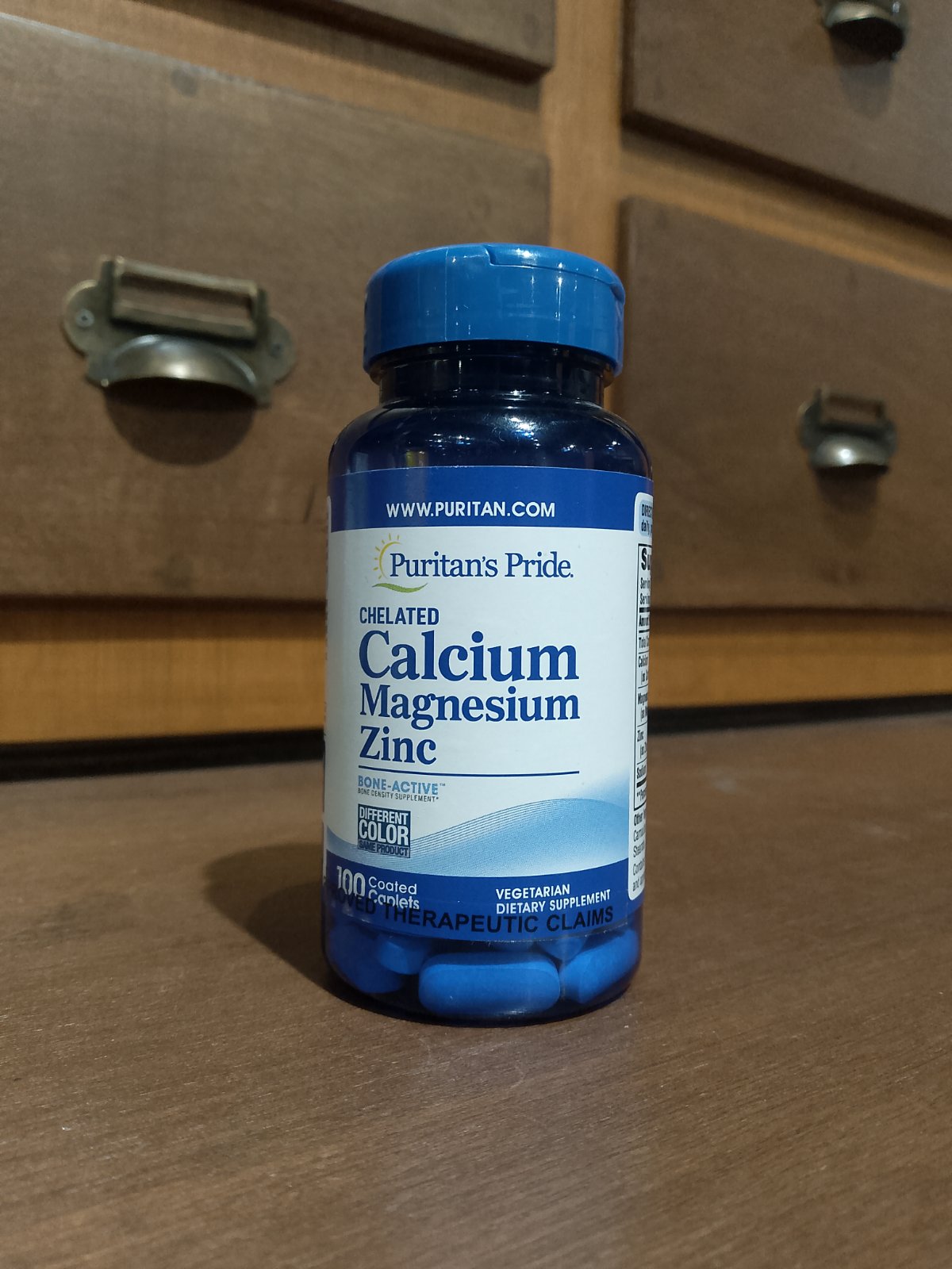 Zinc Calcium Magnesium (PURITAN'S PRIDE) 100 caplets