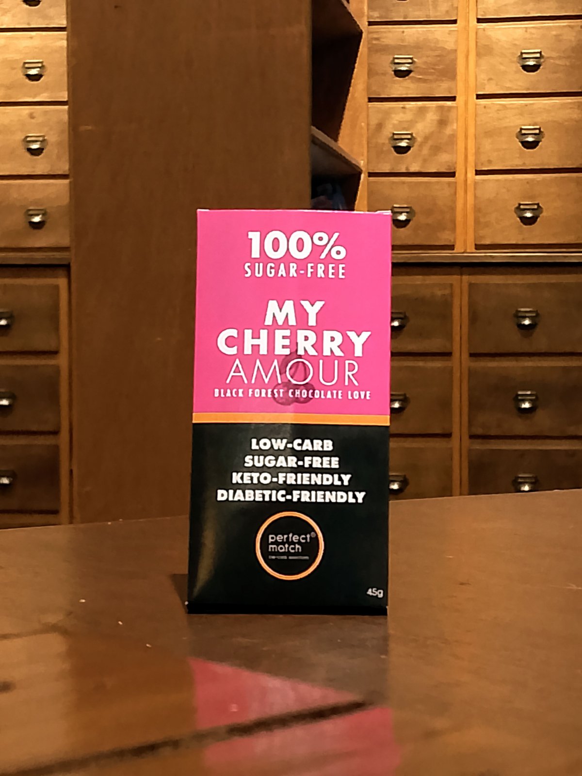 Perfect Match Low Carb Selections My Cherry Amour Chocolate Love 45g