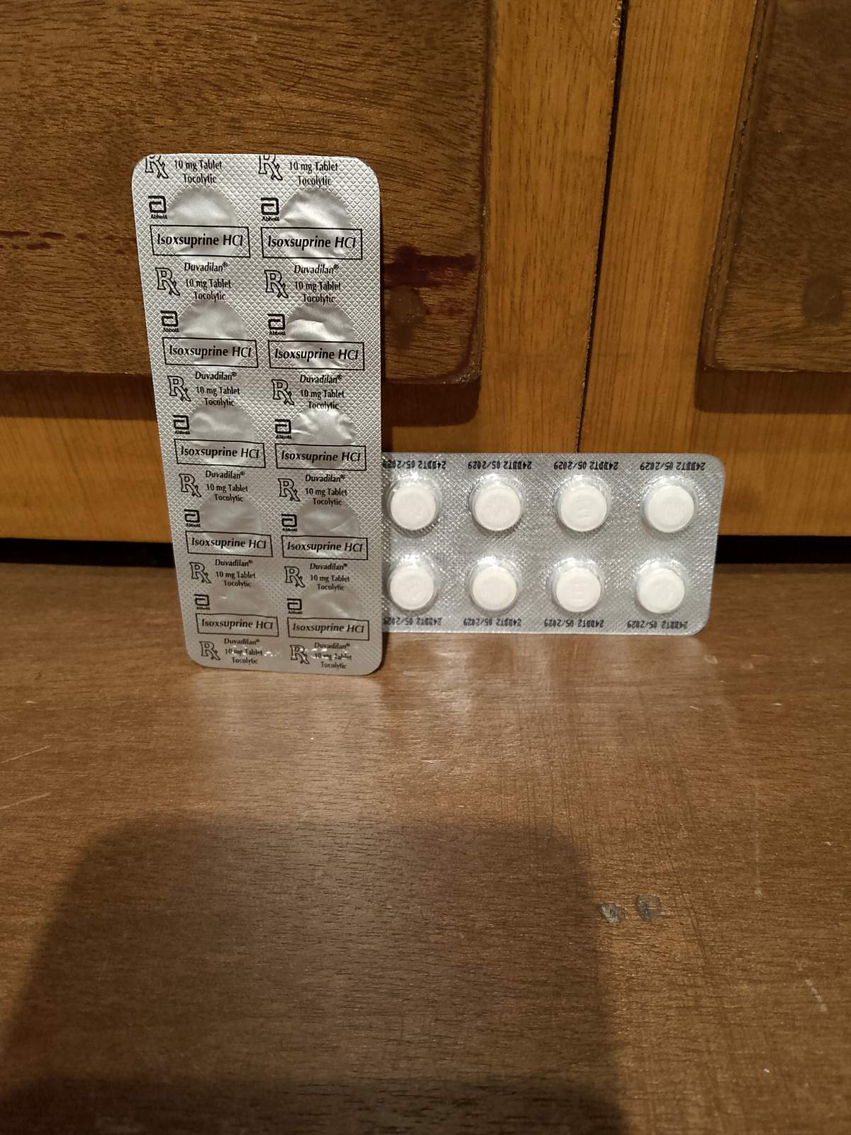 Isoxsuprine (Duvadilan) 10mg Tablet