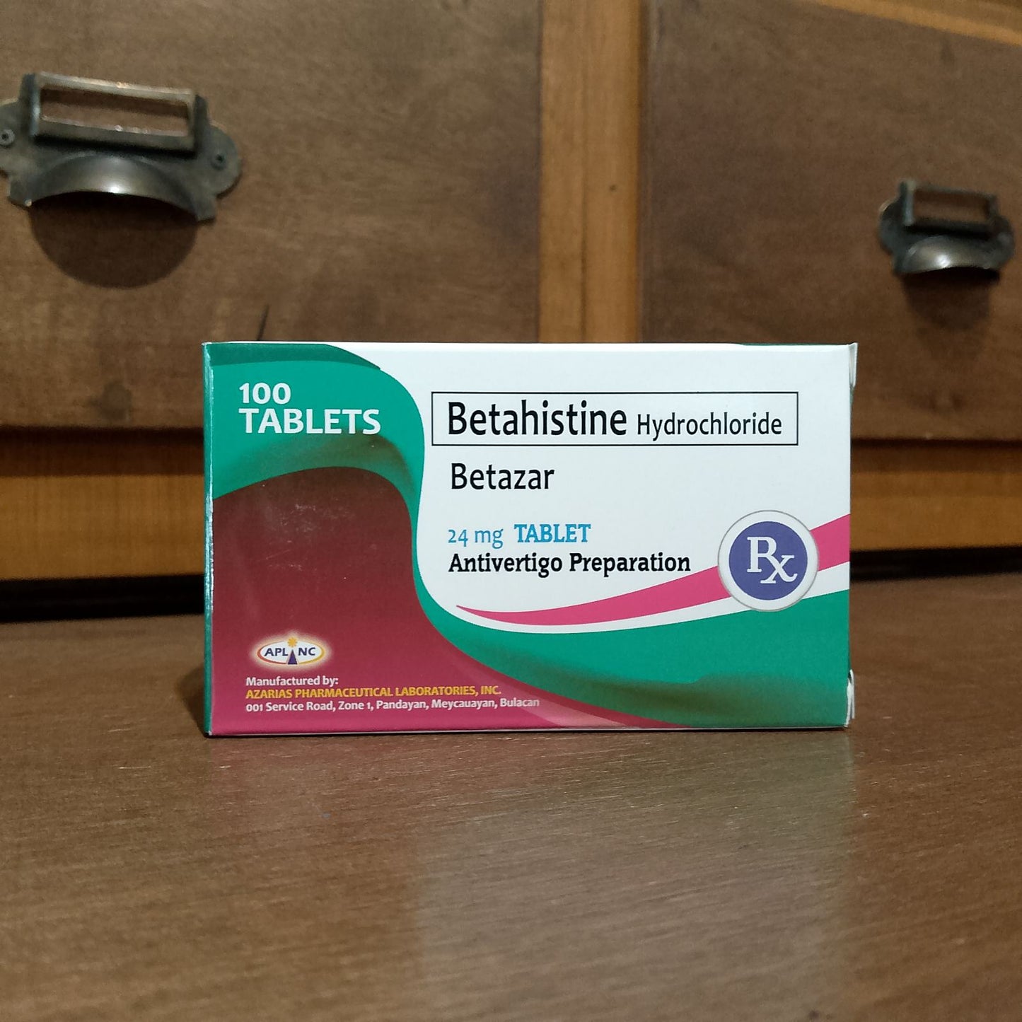 Betahistine (Betazar) 24mg Tablet