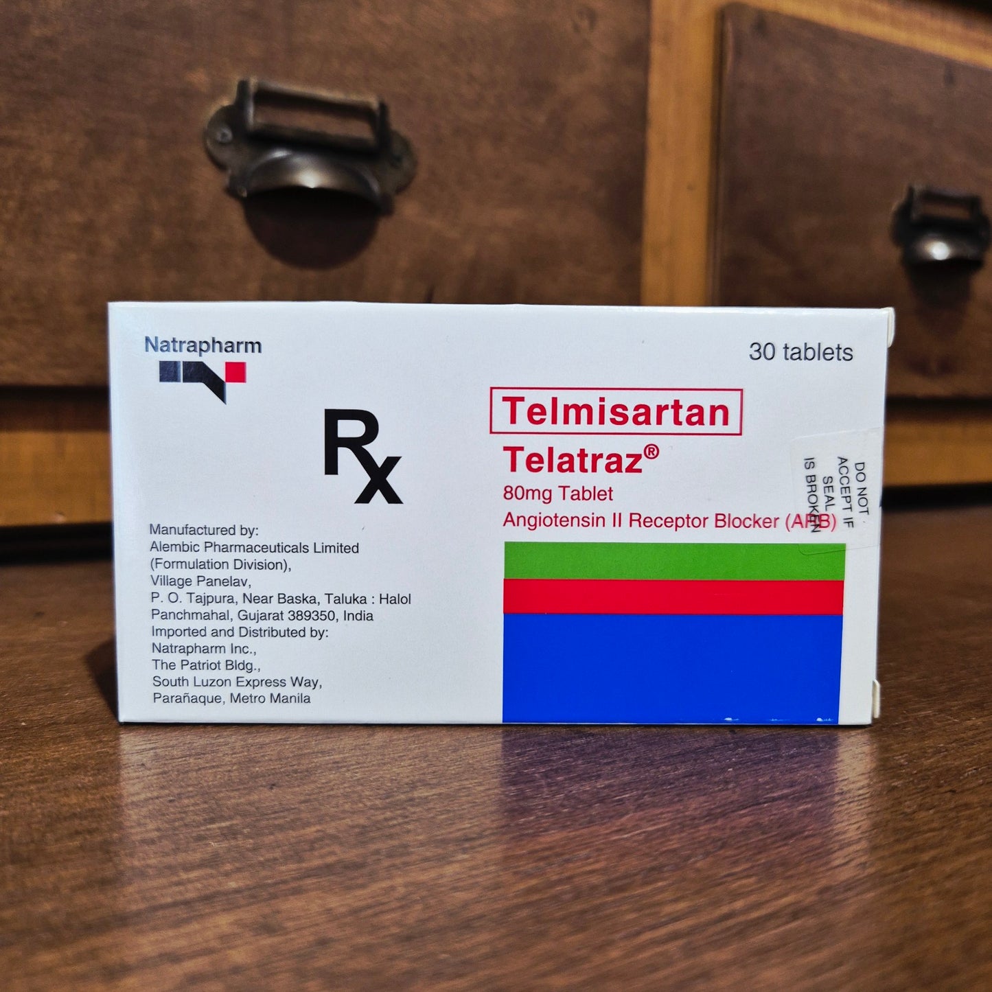 Telmisartan (Telatraz) 80mg Tablet