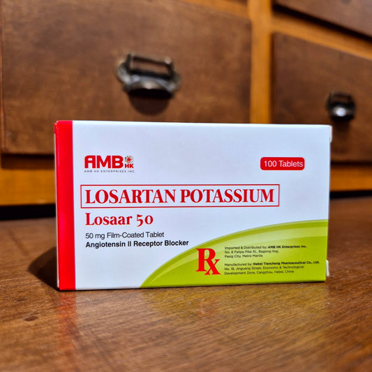 (Losaar 50) Losartan Potassium 50mg Tablet