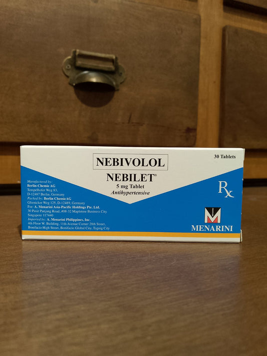 Nebivolol HCl (Nebilet) 5mg, Tablet