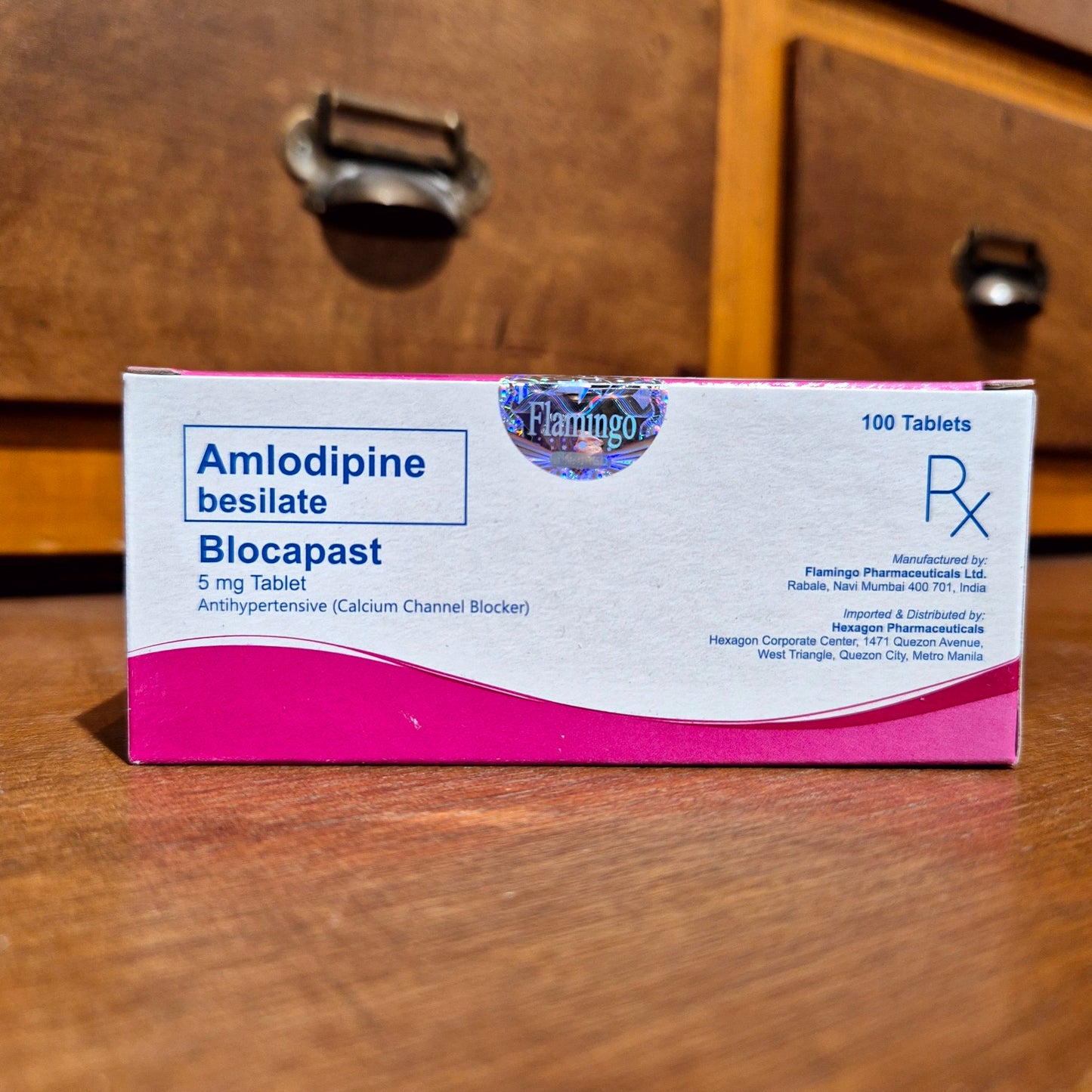 (Blocapast) Amlodipine Besilate 5mg Tablet