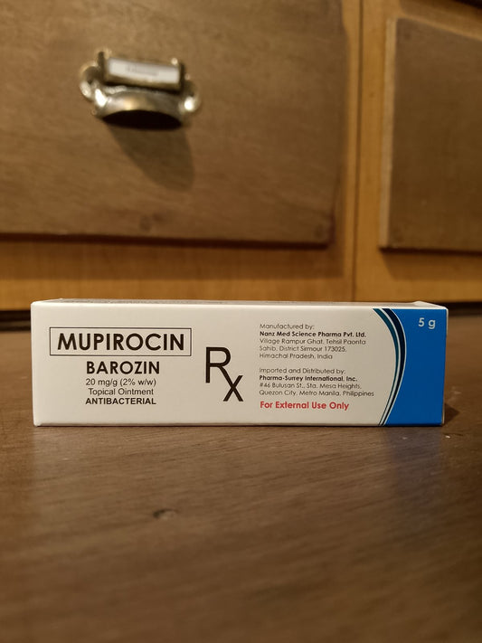 Mupirocin (Barozin) 20mg/g (2% w/w), 5g Ointment