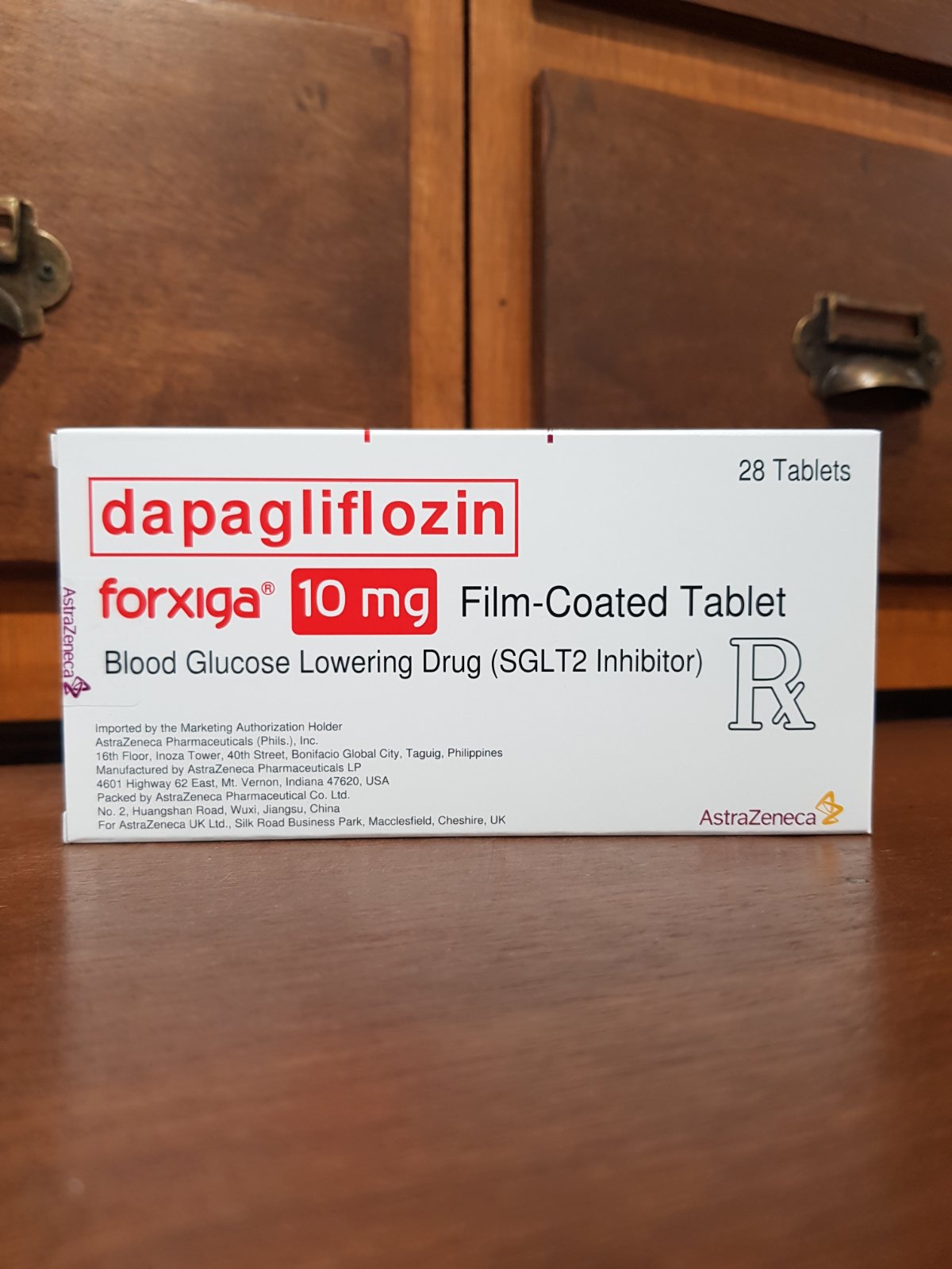 Dapagliflozin (FORXIGA) 10mg Film-Coated Tablet