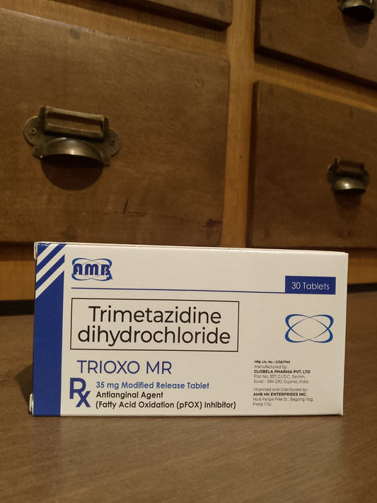 Trimetazidine Dihydrochloride (Trioxo MR) 35mg Modified Release Tablet