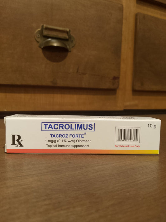 Tacrolimus (Tacroz Forte) 1mg/g (0.1% w/w) 10g