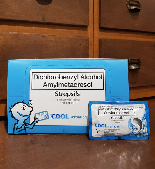 Dichlorobenzyl Alcohol + Amylmetacresol (Strepsils) Cool Sensation Lozenge