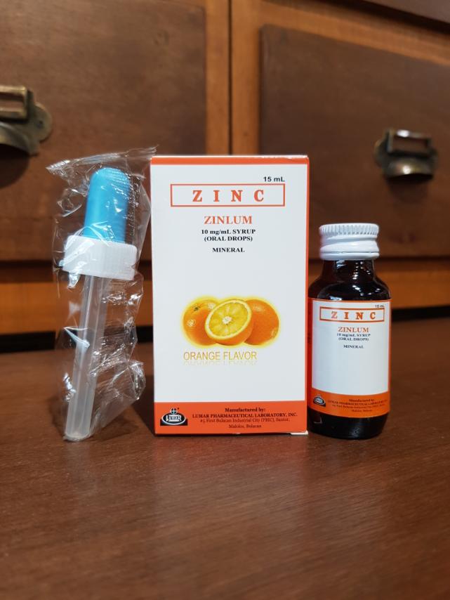 Zinc Sulfate (Zinlum) 10mg/mL, 15mL Drops