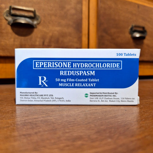 Eperisone Hydrochloride (Reduspasm) 50mg FC Tablet