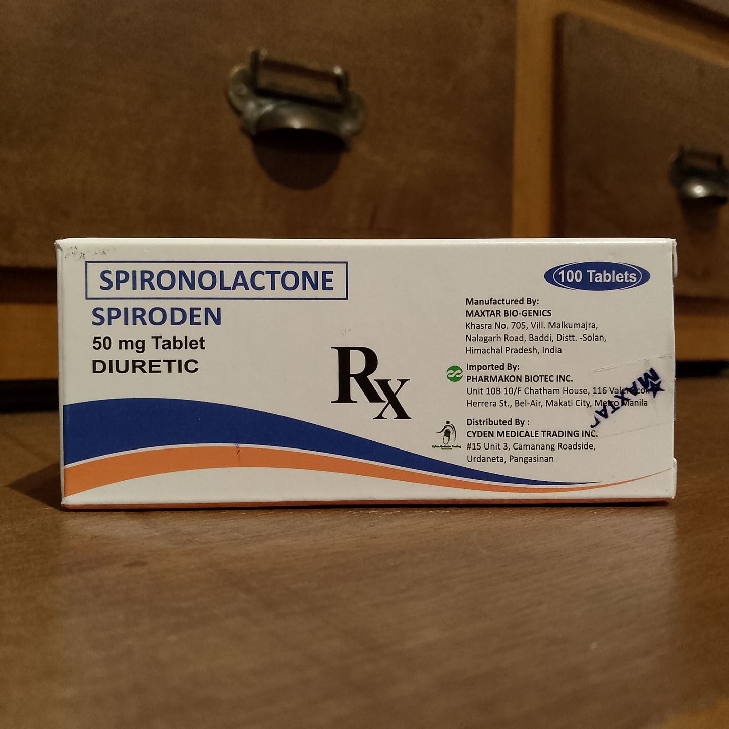 Spironolactone (Spiroden) 50mg Tablet