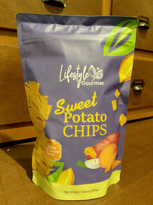 Lifestyle Sweet Potato Chips Cheese Sour Cream