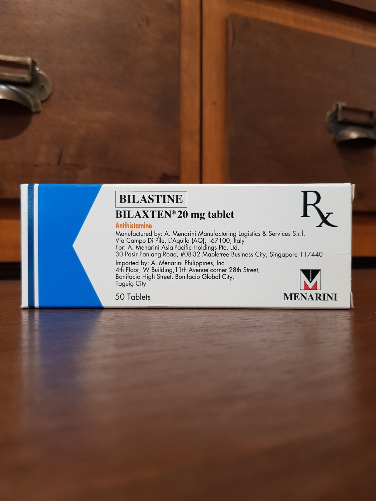 Bilastine (Bilaxten) 20mg Tablet