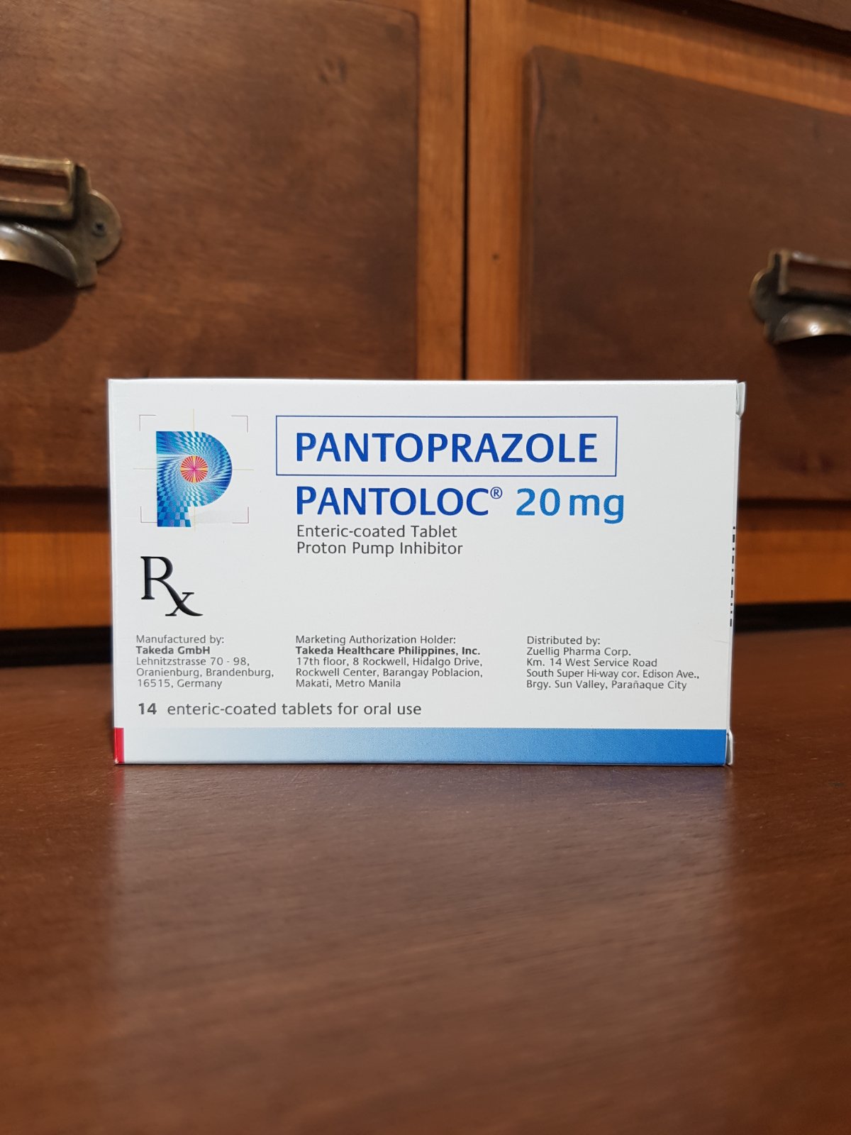 Pantoprazole (Pantoloc) 20mg, EC Tablet