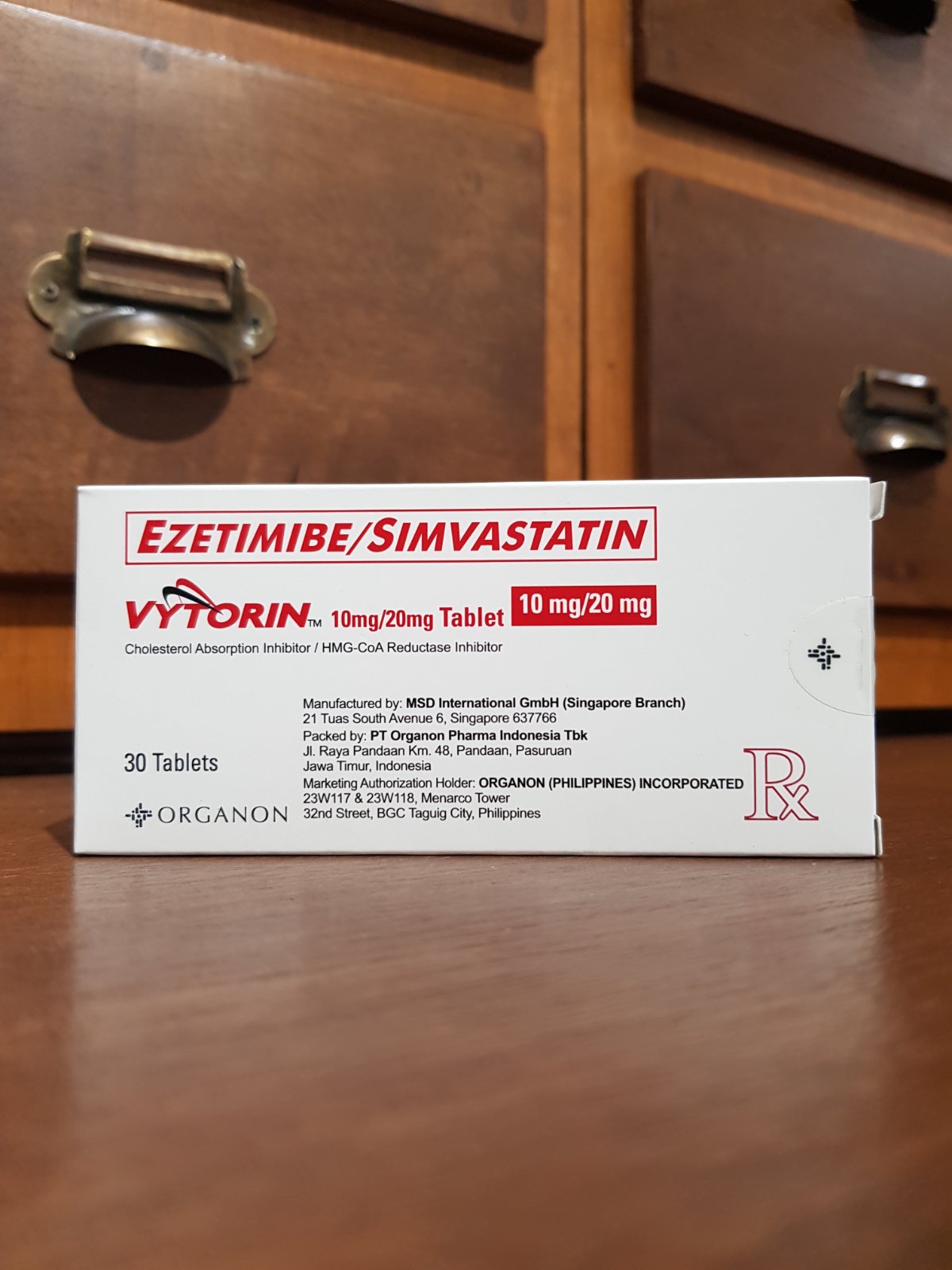 Ezetimibe/Simvastatin (Vytorin) 10mg/20mg Tablet – Meds for All