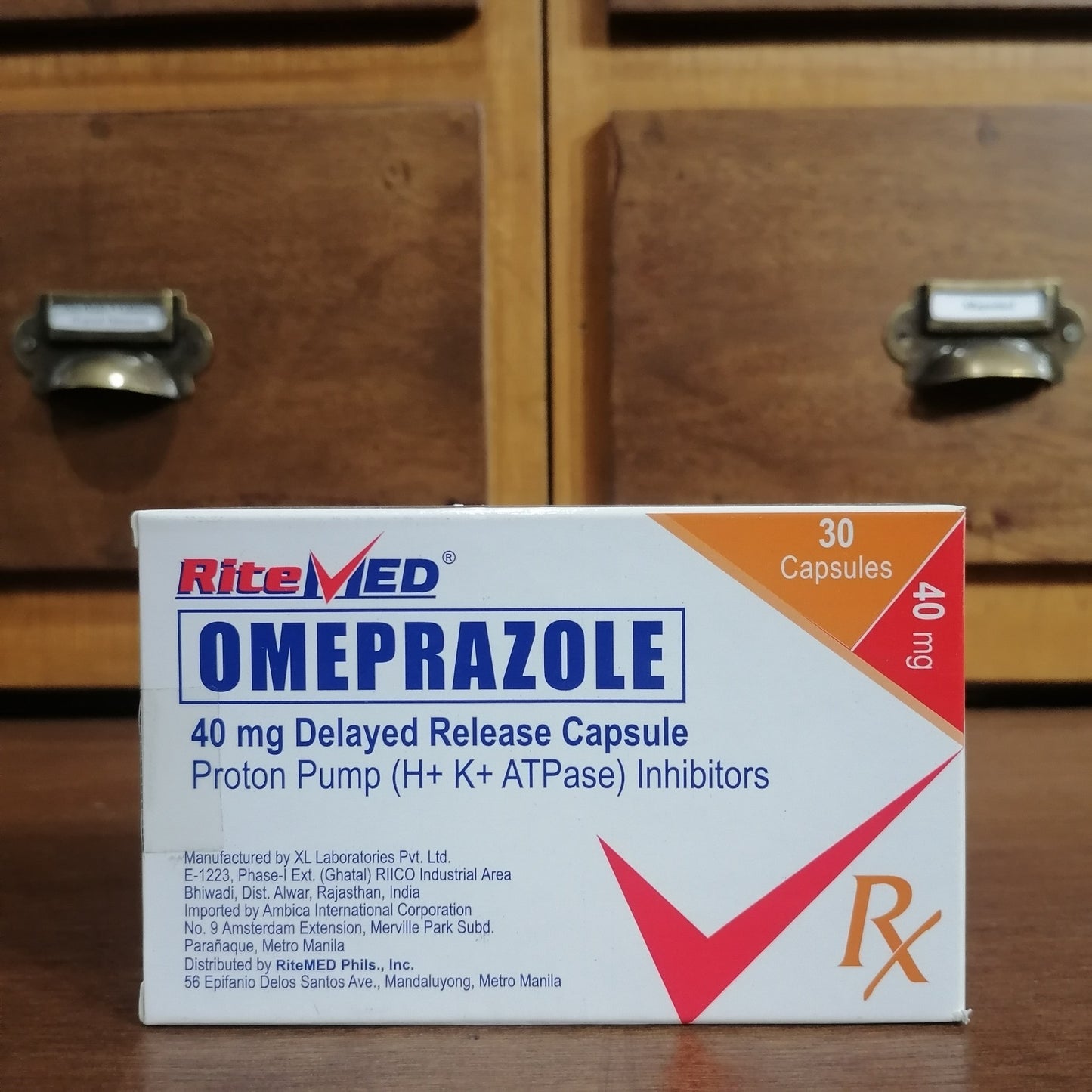 Omeprazole (RiteMed) 40mg Delayed-Release Capsule