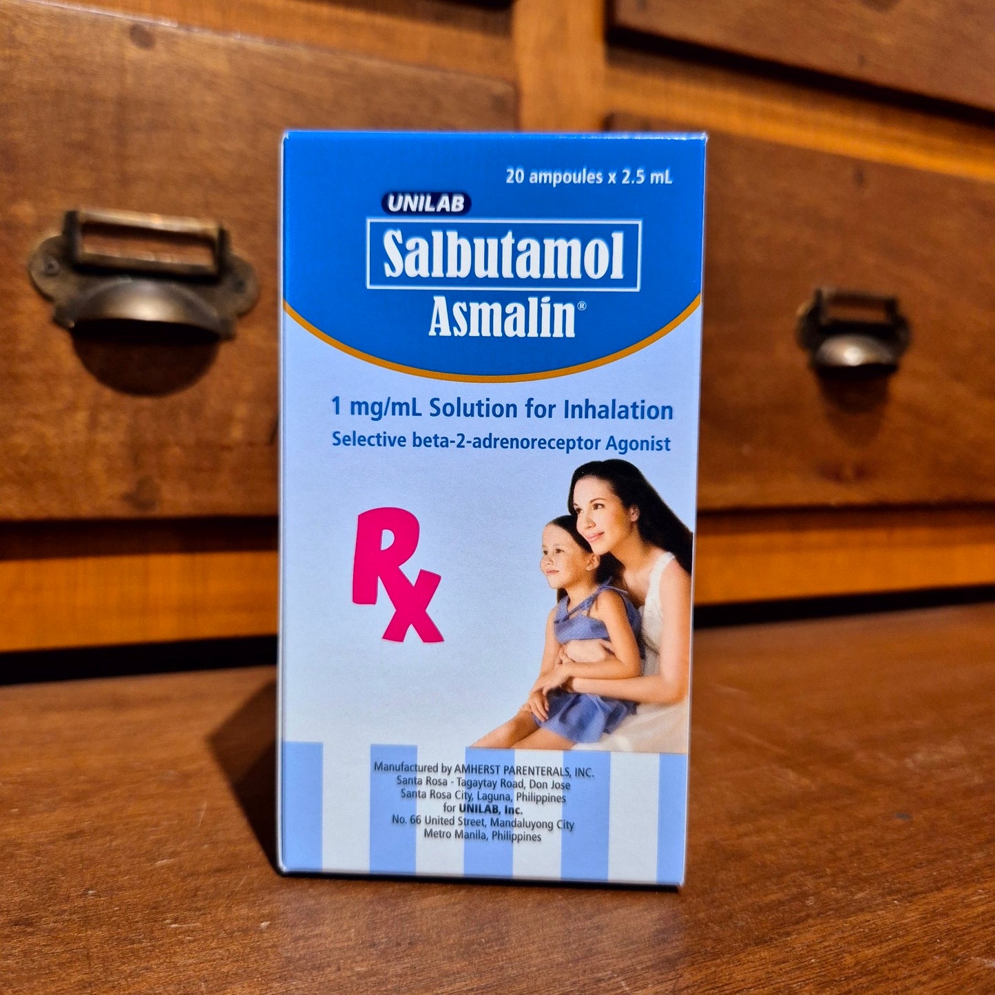 Salbutamol (Asmalin) 1mg/mL Solution for Inhalation
