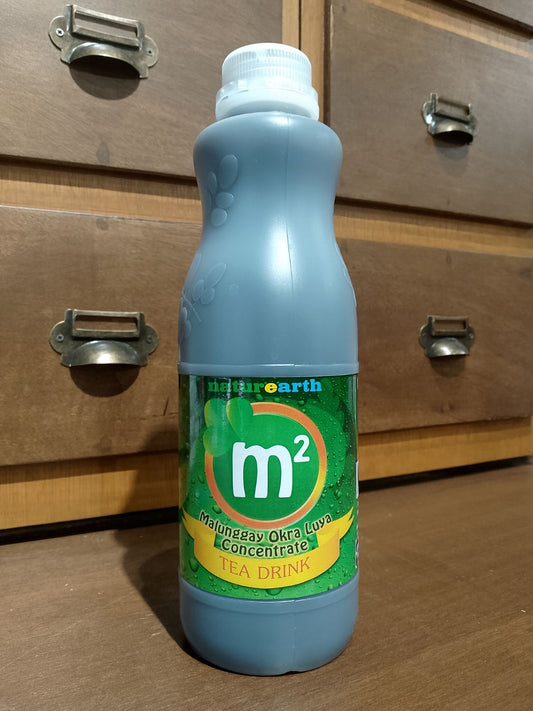 M2 Tea Drink Concentrate w/ Malunggay, Okra and Luya 1L