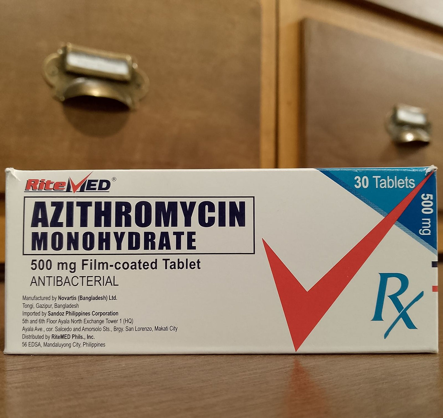 Azithromycin (RITEMED) 500mg Film-coated Tablet