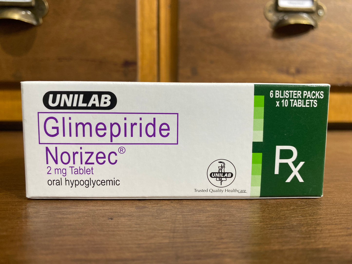 Glimepiride HCl (Norizec) 2mg Tablet