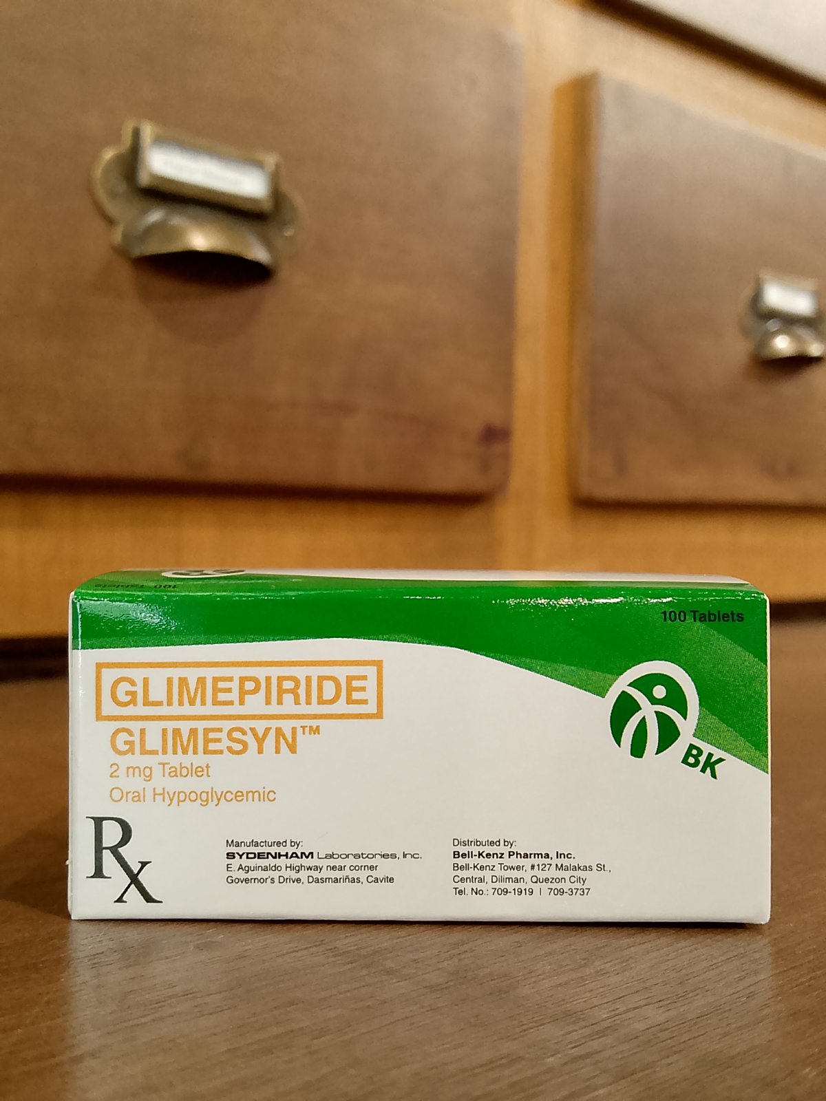 Glimepiride (Glimesyn) 2mg Tablet