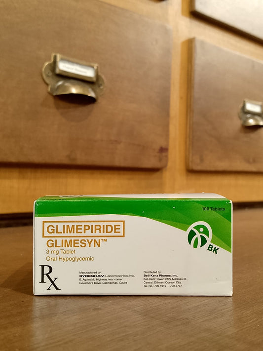 Glimepiride (Glimesyn) 3mg Tablet