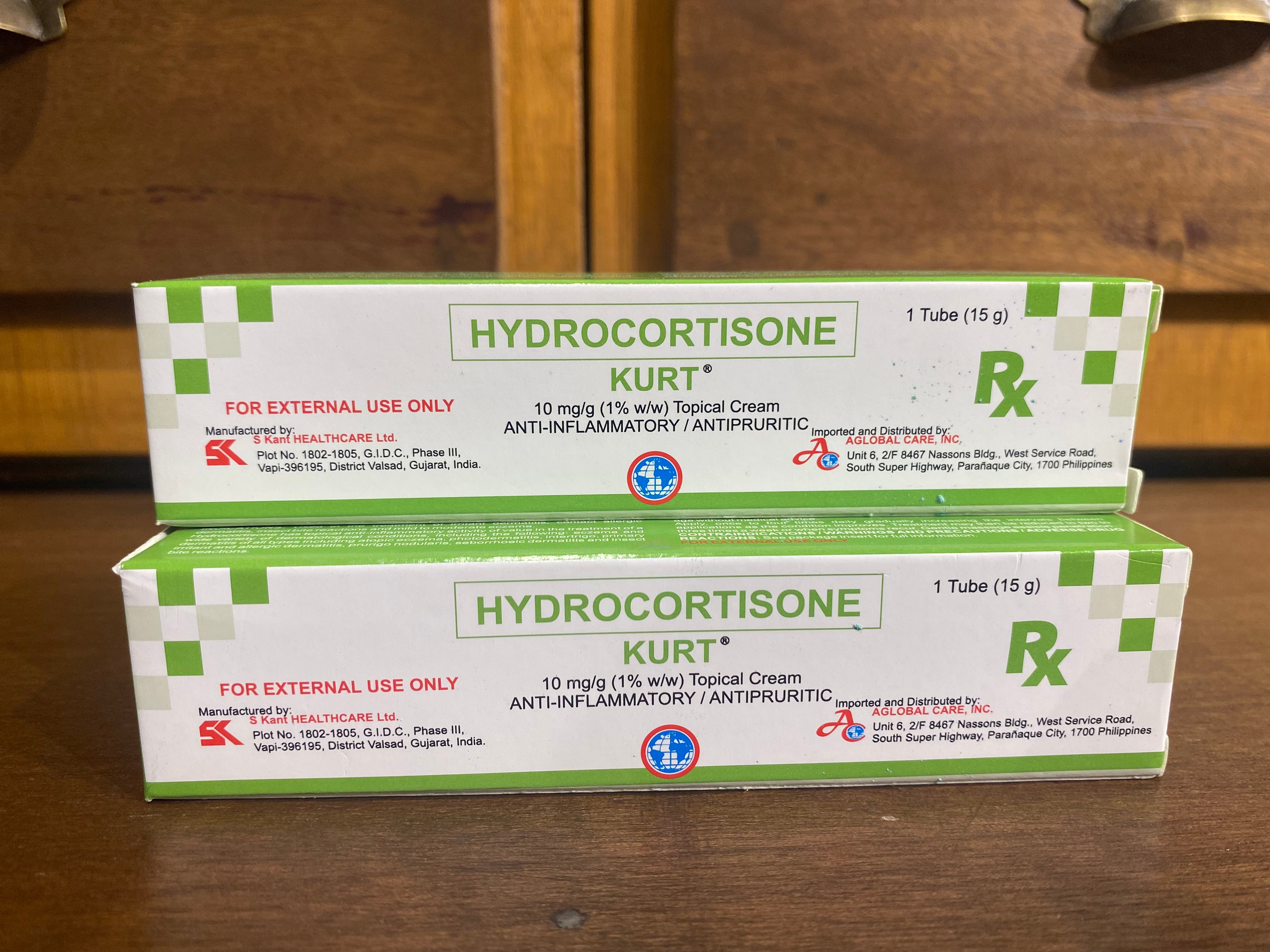 Hydrocortisone 10mg/g (1%), 15 Cream (Kurt) – Meds for All