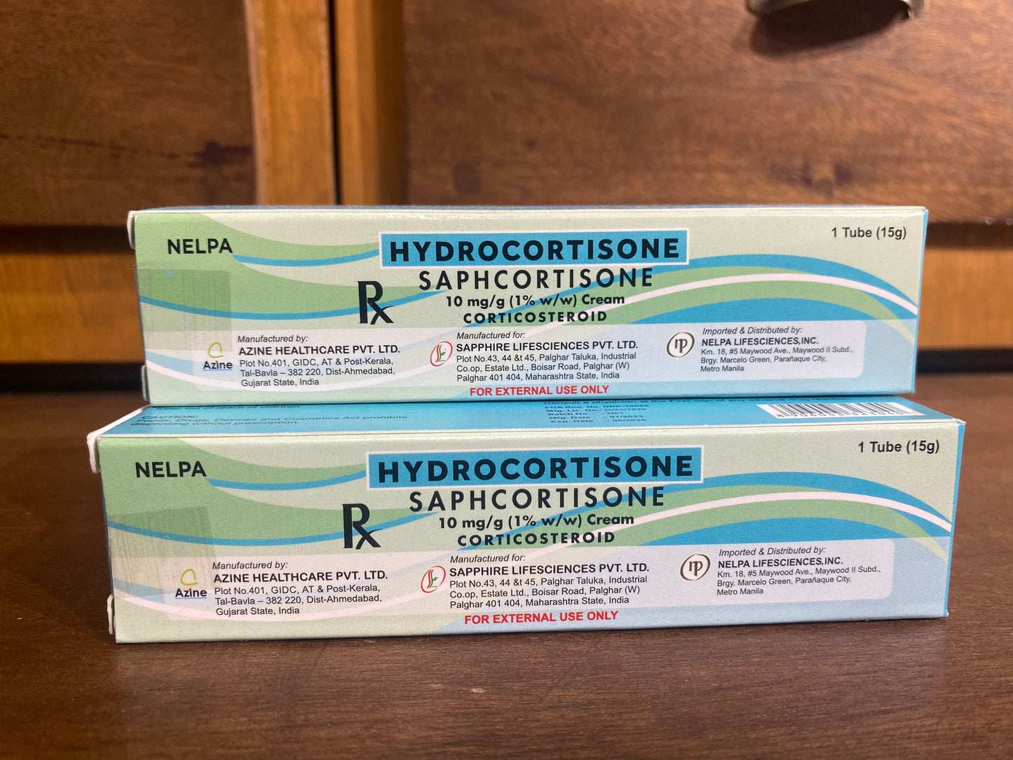 Hydrocortisone 10mg/g 15g Cream (Saphcortisone)