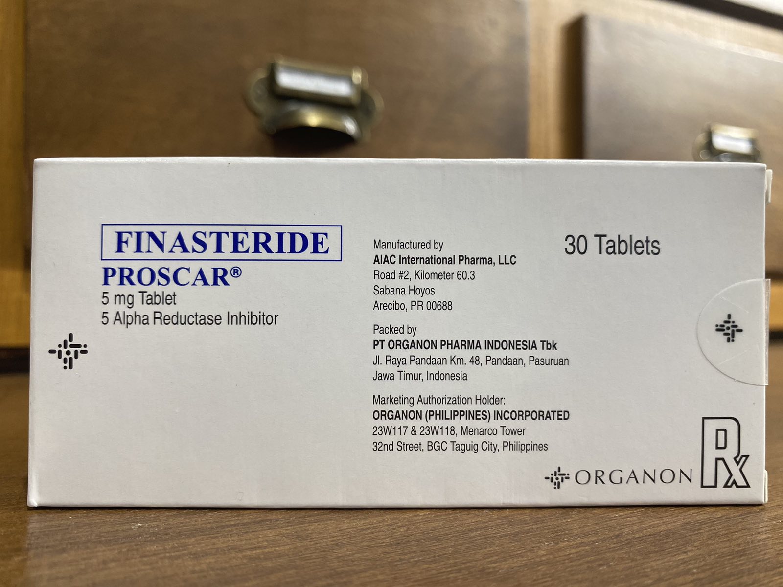 Finasteride (PROSCAR) 5mg Tablet – Meds For All